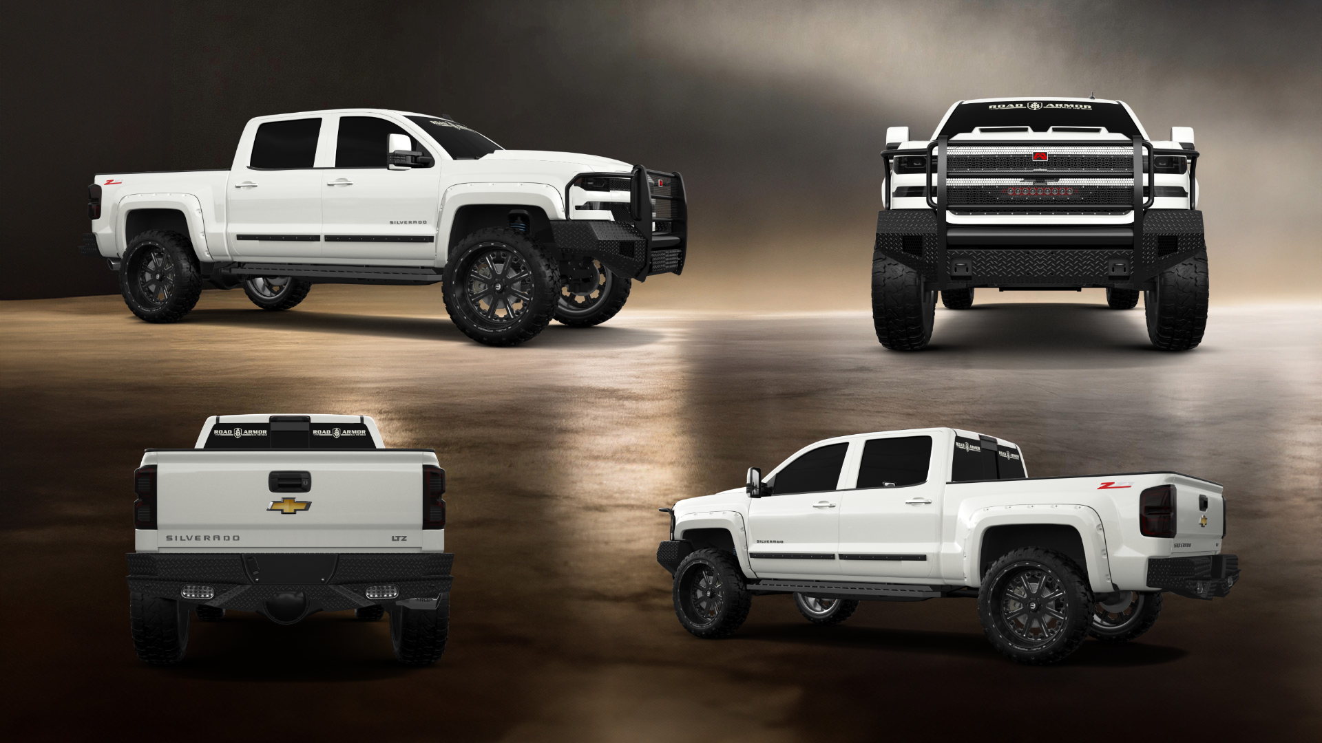 Chevrolet Silverado 1500 4 Door pickup truck 2016 tuning