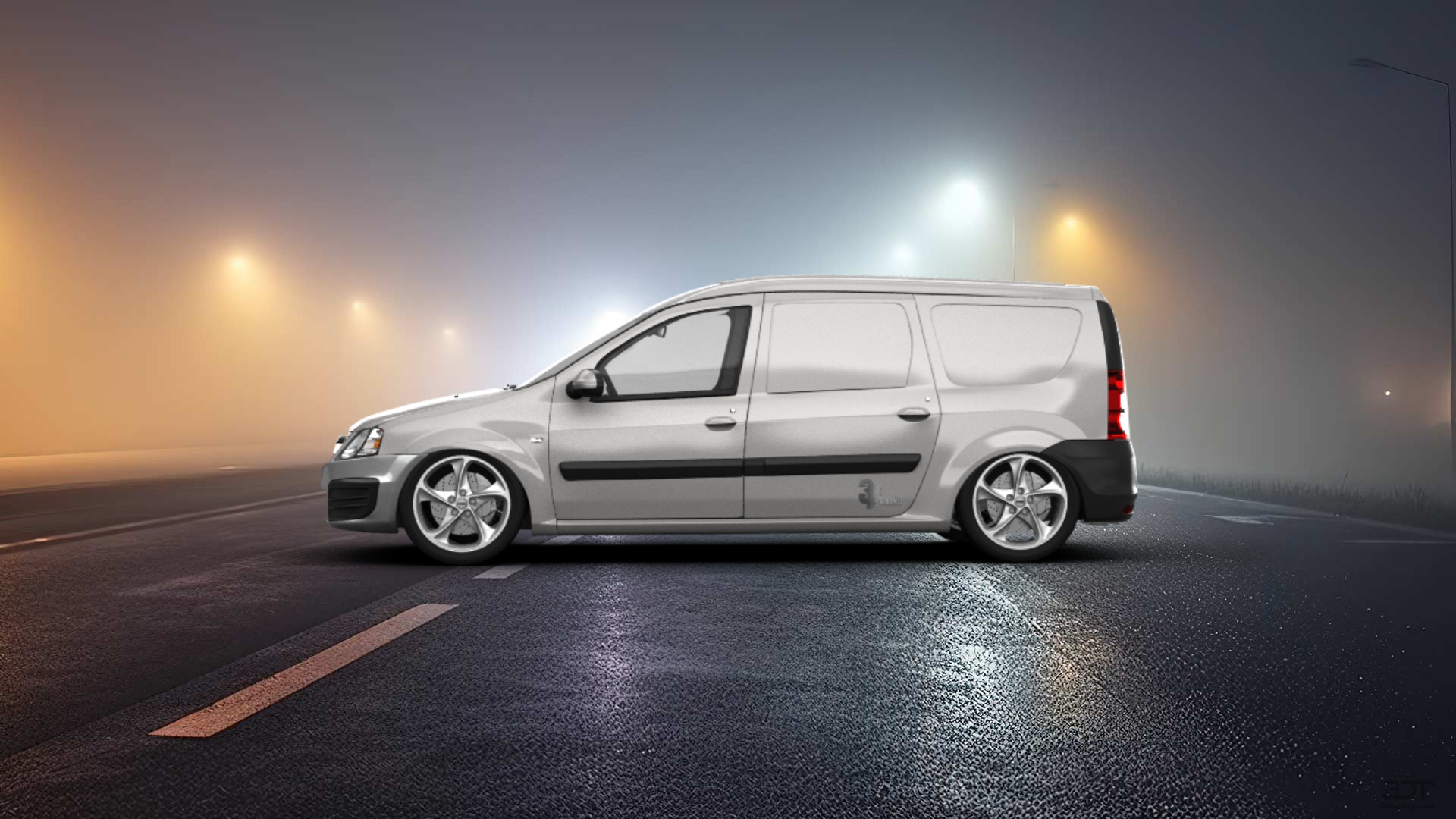 Lada Largus Furgon Van 2012 tuning