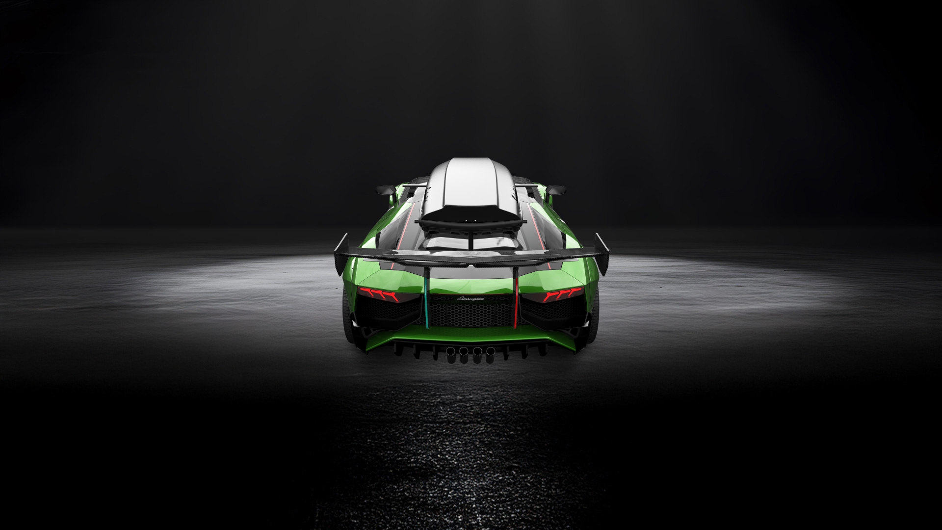 Lamborghini Aventador 2 Door Coupe 2012 tuning