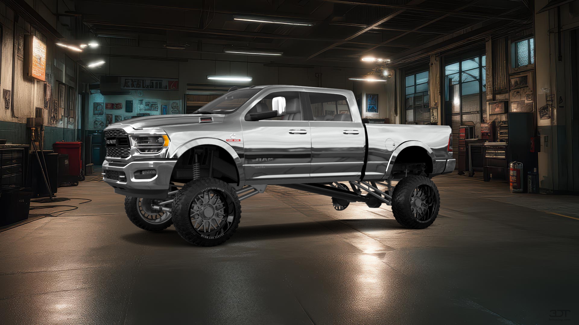 Dodge Ram 2500 4 Door pickup truck 2020 tuning