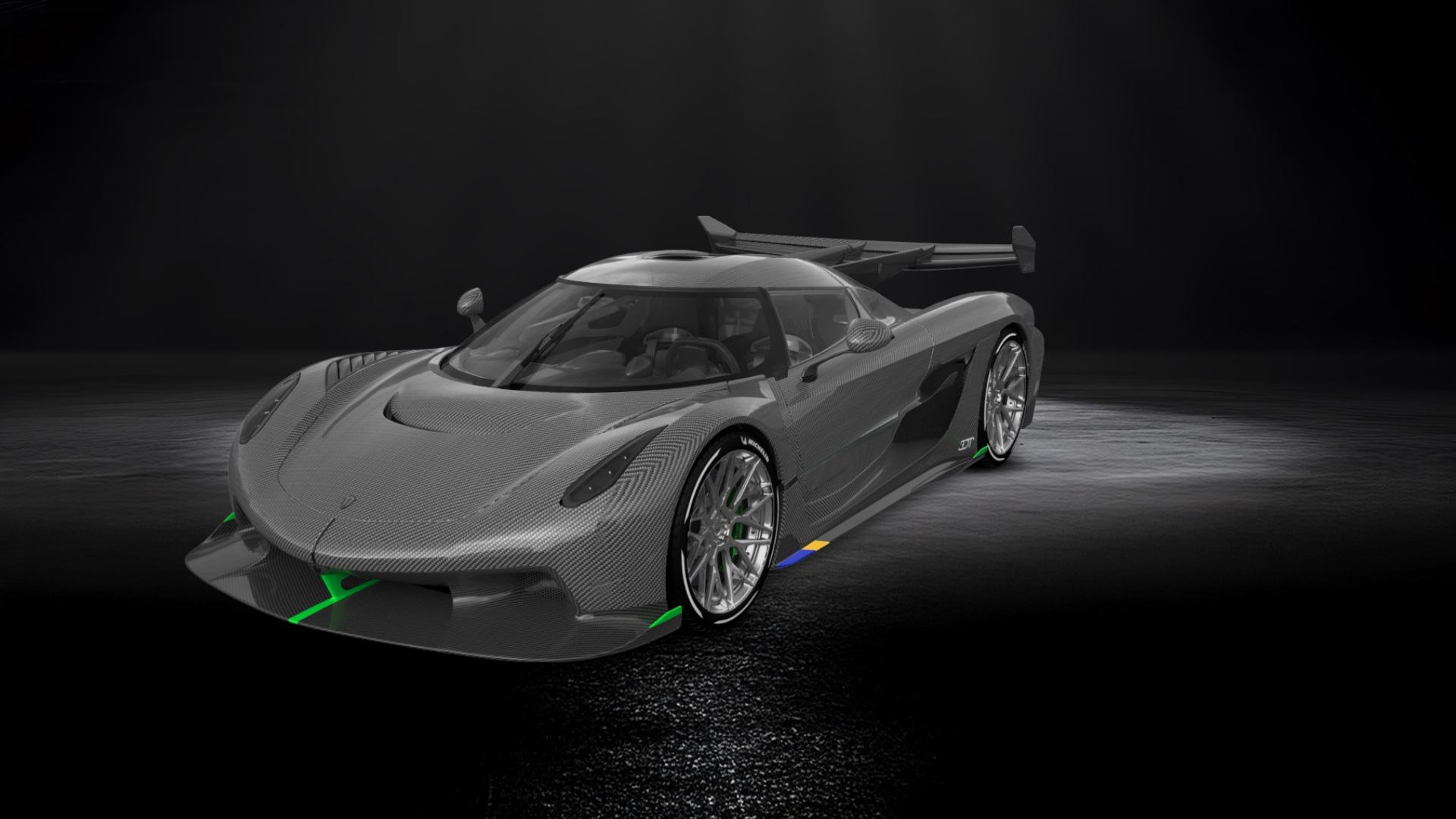 Koenigsegg Jesko 2 door targa top 2020