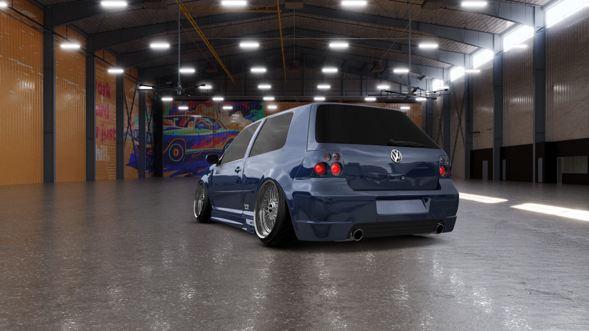 Volkswagen Golf 4 (mk4) 3 Door Hatchback 1997 tuning