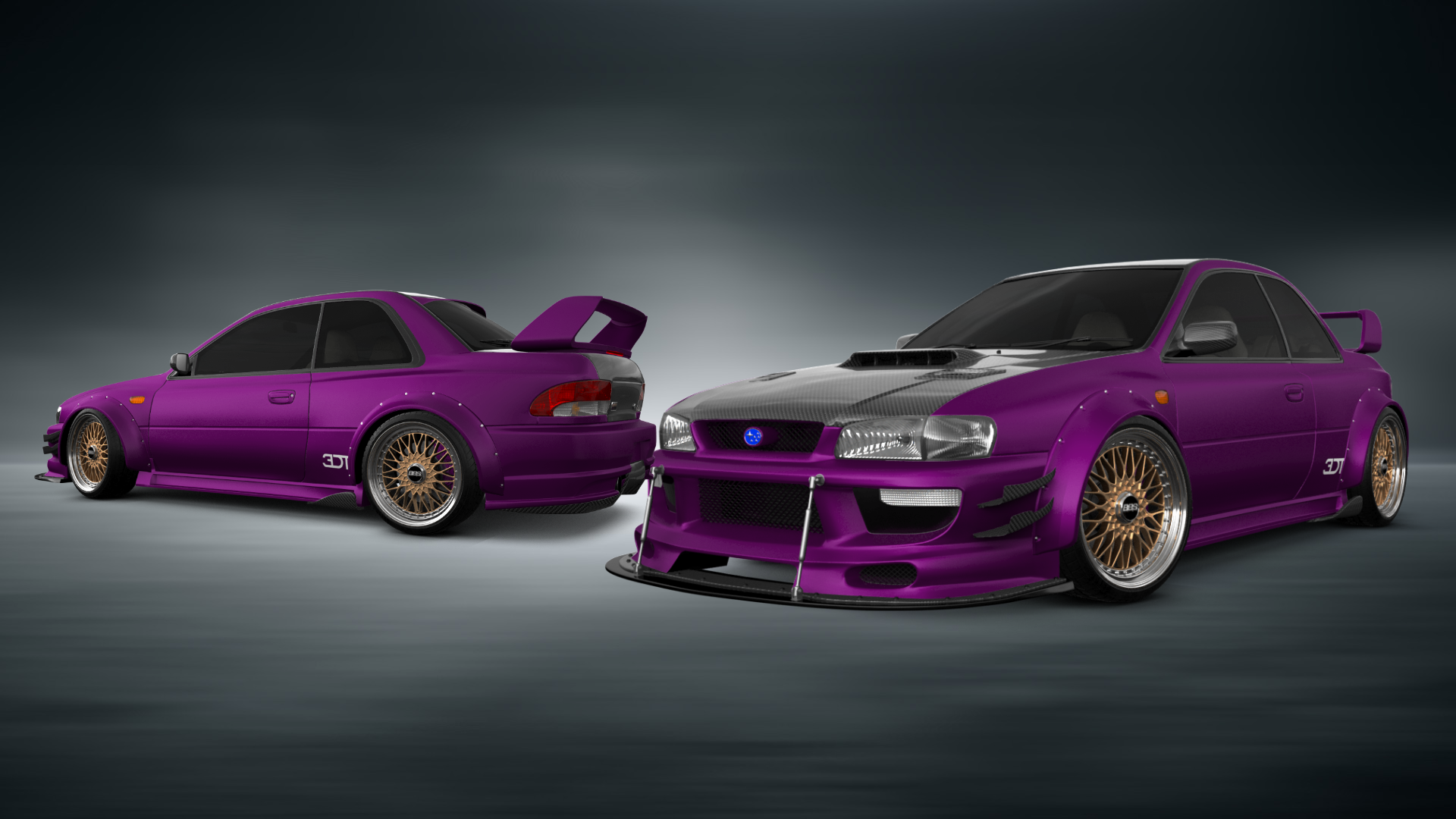 Subaru Impreza WRX STI 22B 2 Door Coupe 2000 tuning