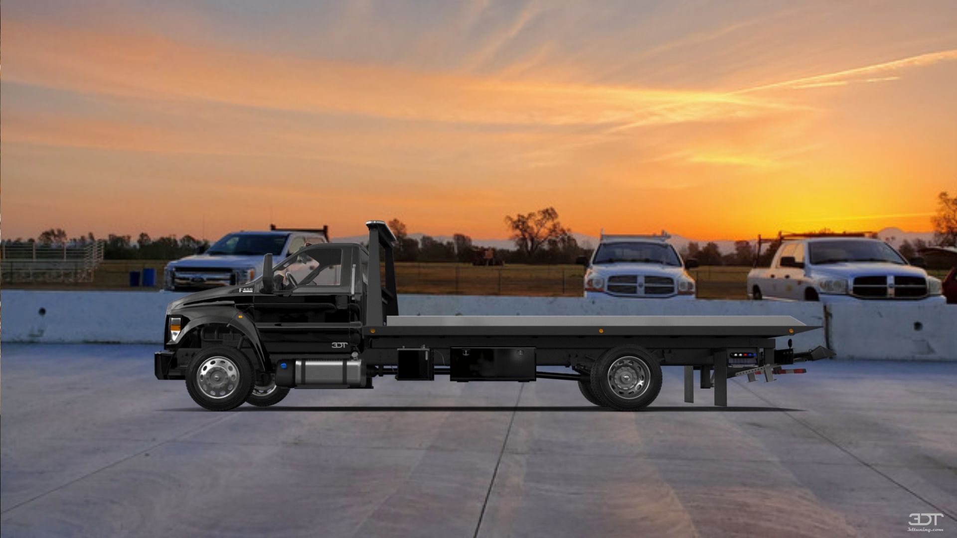 Ford F-650 Tow Truck Pickup 2016 tuning