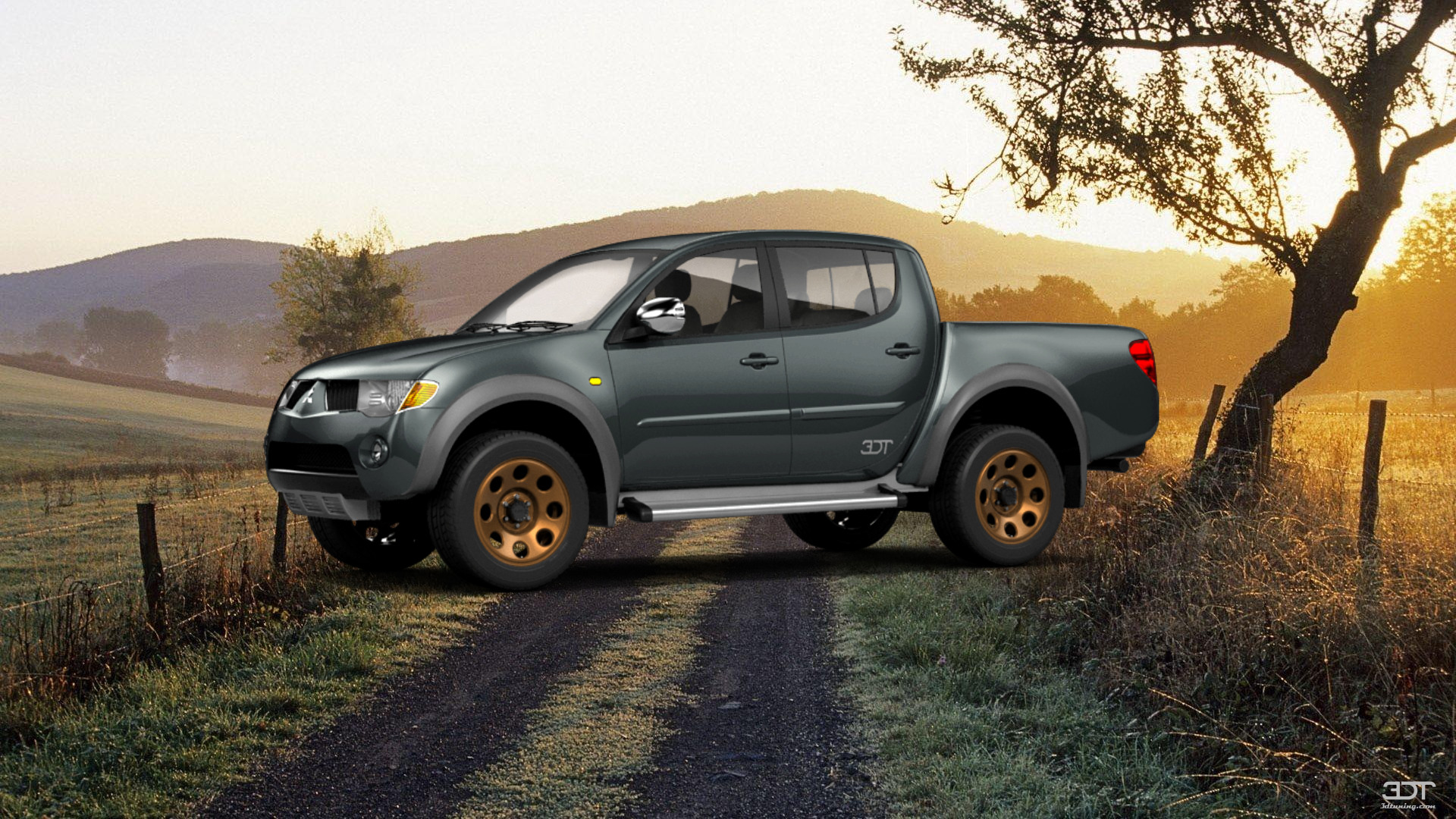 Tuning Mitsubishi L200 Double Cab Truck 2007