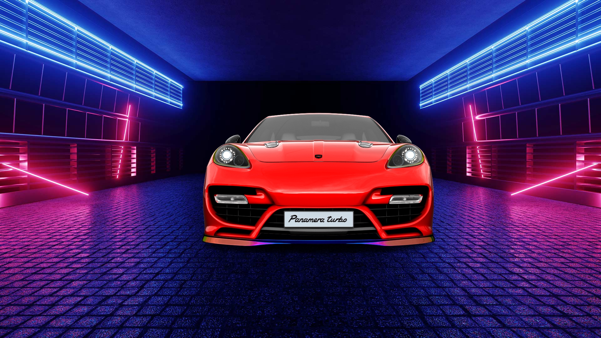 Porsche Panamera 4 door fastback saloon 2011