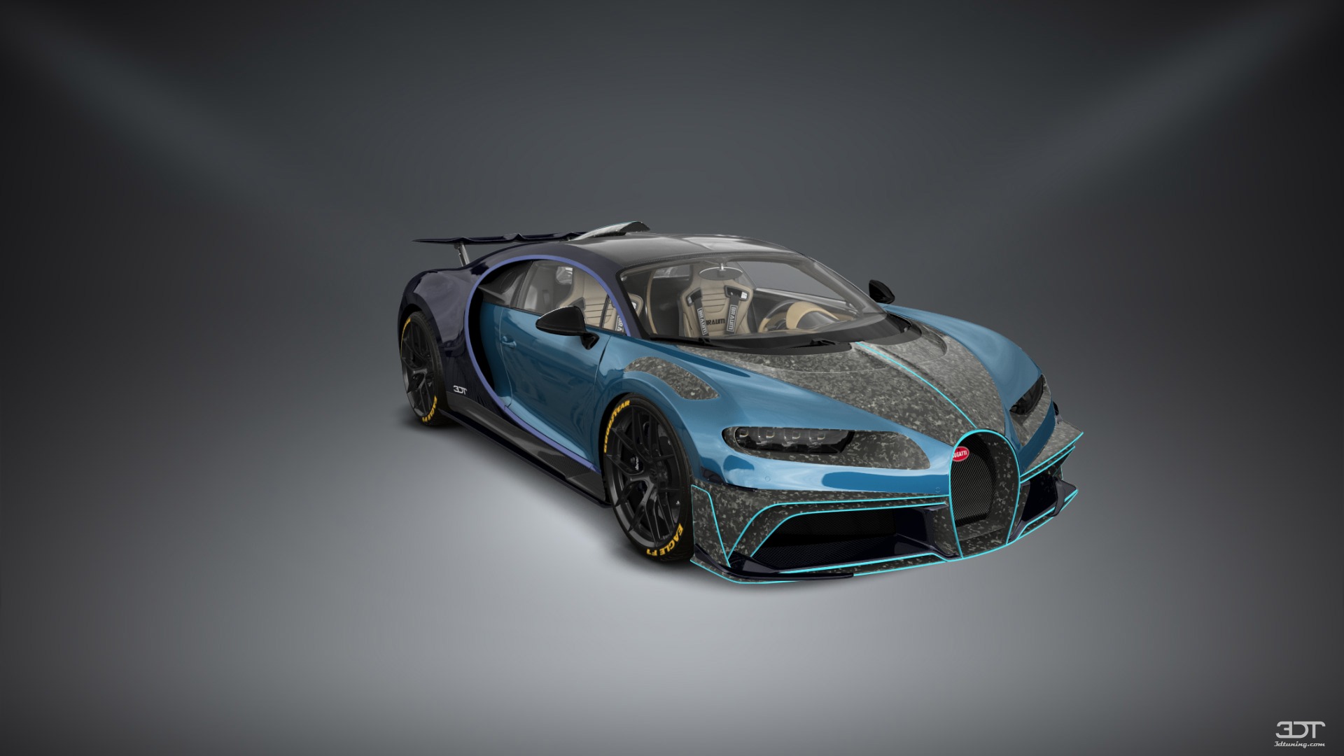 Bugatti Chiron 2 Door Coupe 2016 tuning