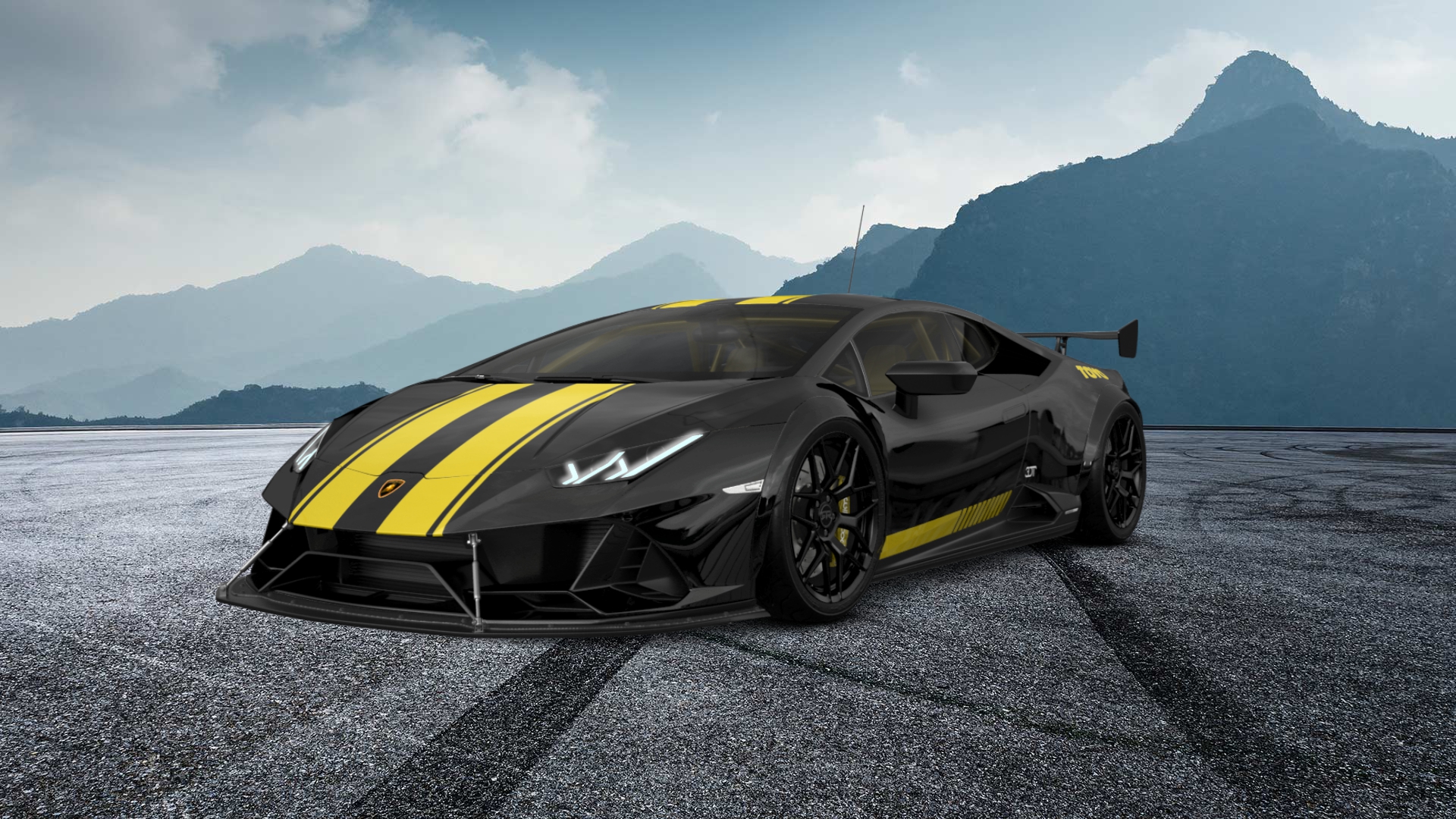 Lamborghini Huracan 2 Door Coupe 2014 tuning