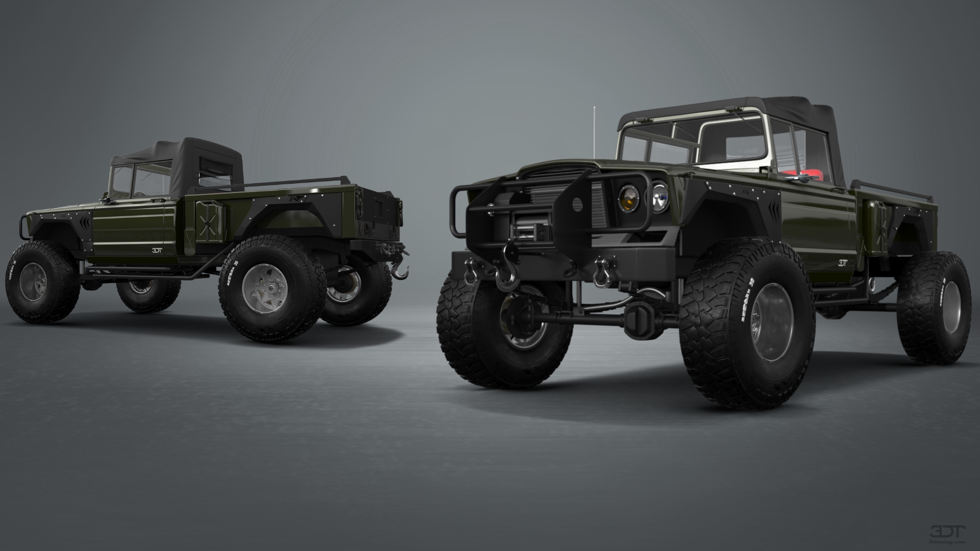 Jeep Kaiser M715 2 Door pickup truck 1968 Images