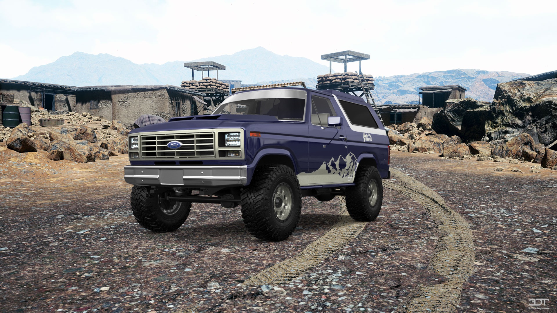 Ford Bronco 3 Door SUV 1980 tuning