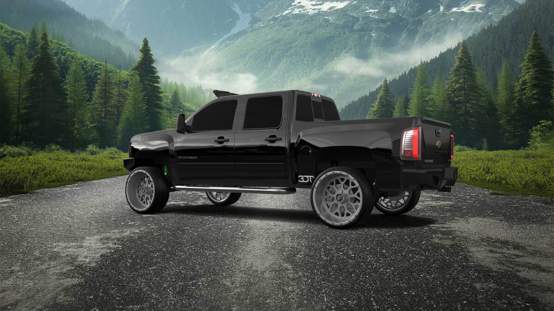 Chevrolet Silverado 1500 Crew Cab 4 Door pickup truck 2007