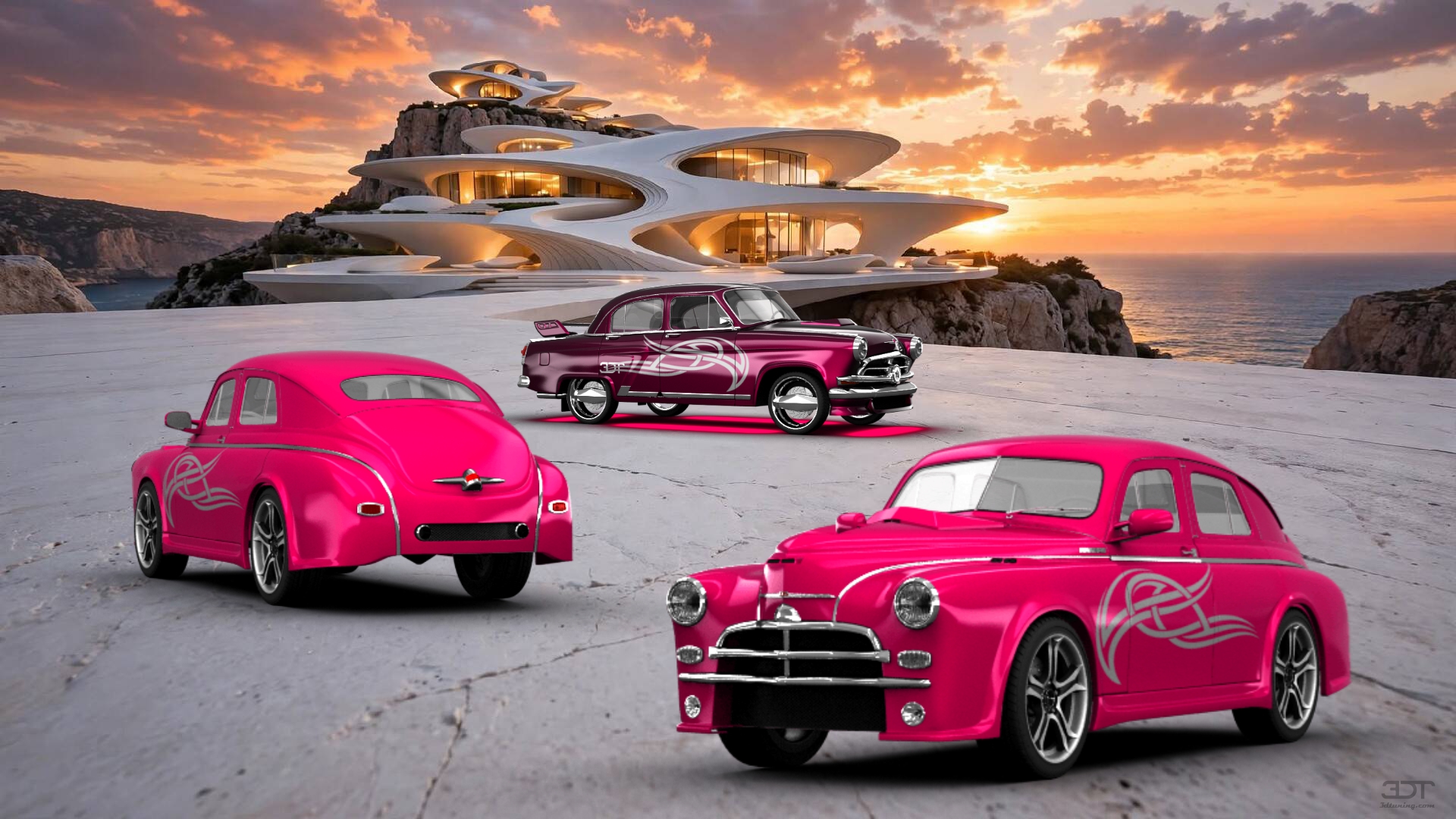 GAZ M20 Pobeda Fastback 1950 tuning