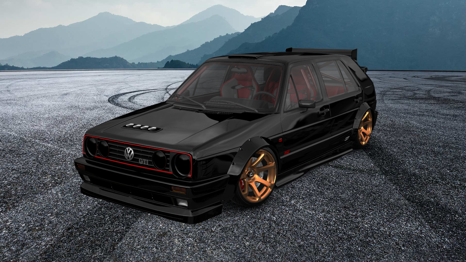 Volkswagen Golf Mk2 5 Door Hatchback 1983 tuning