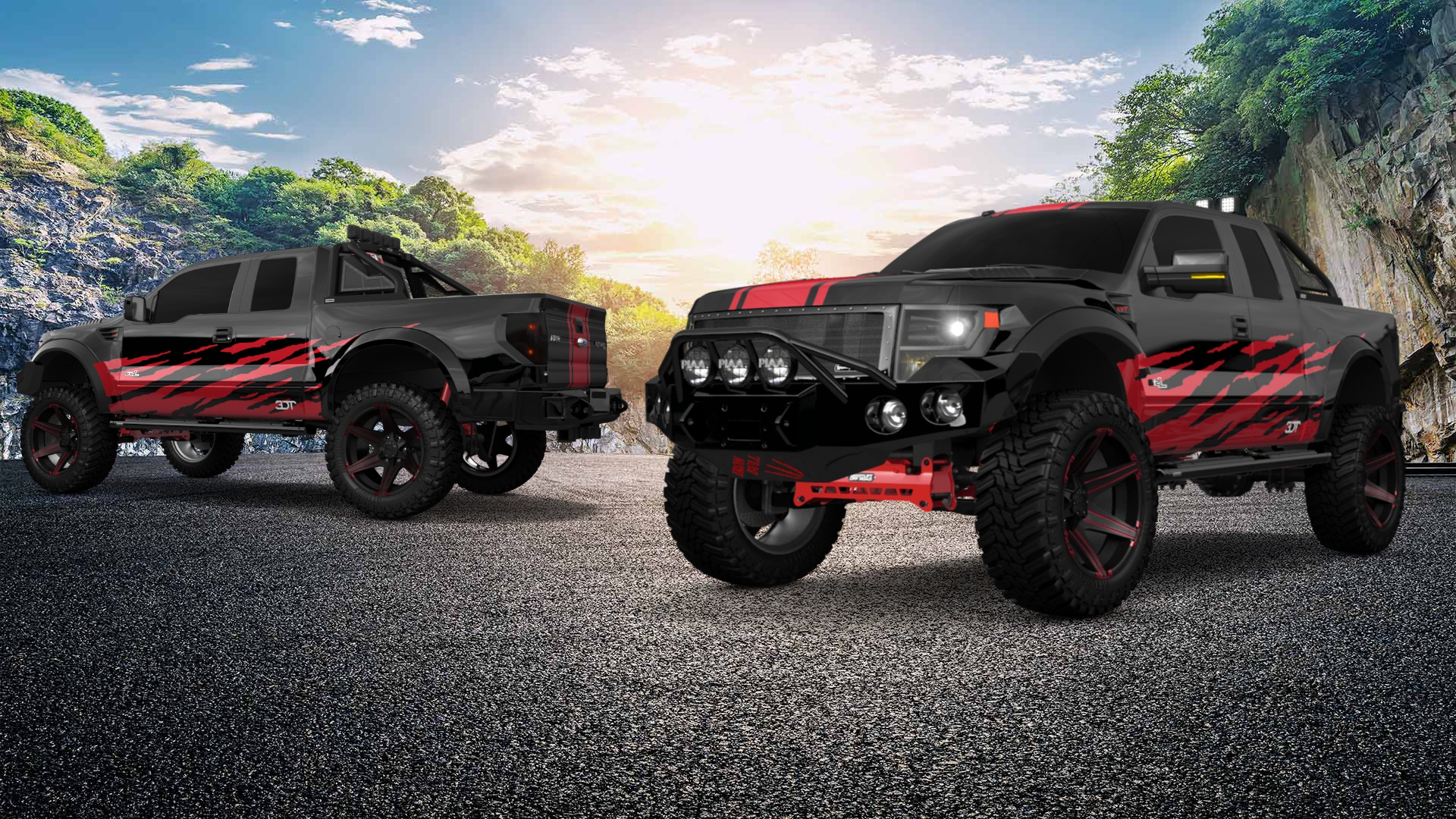 Ford F-150 SVT Raptor 2 Door pickup truck 2010