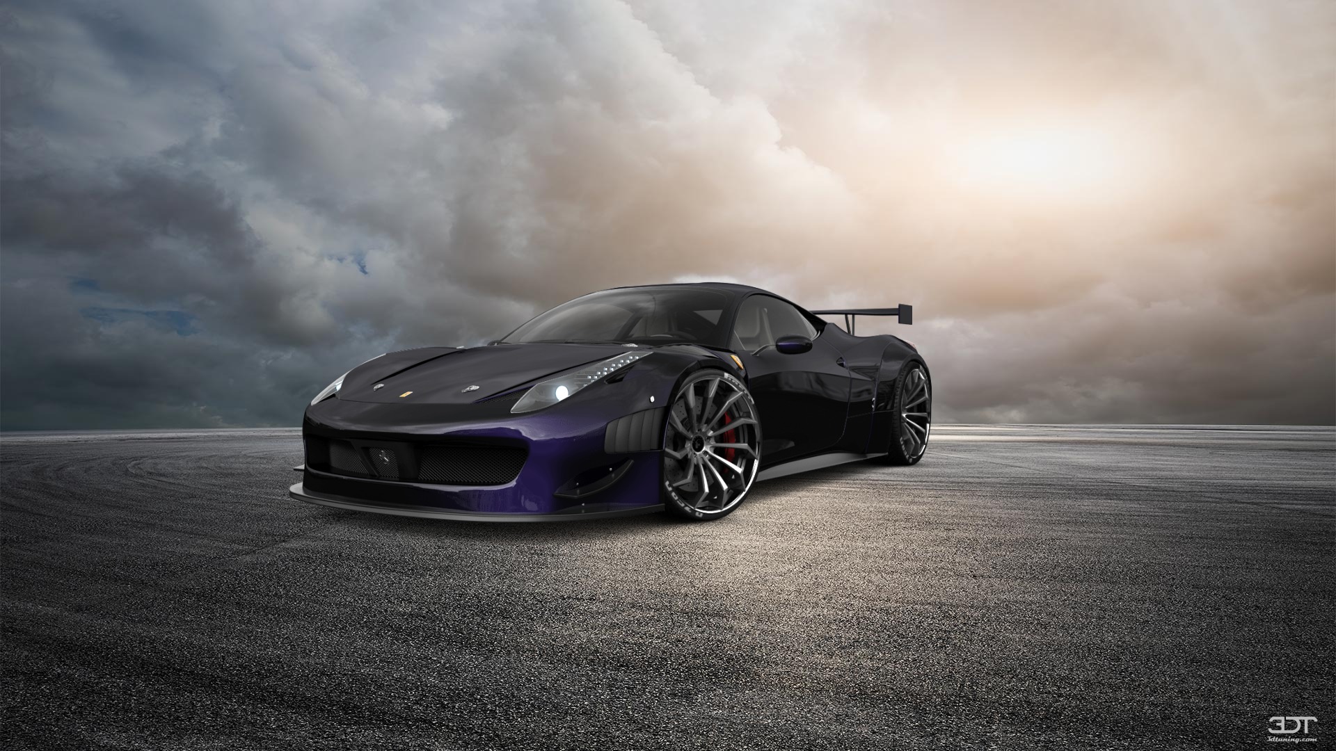 Ferrari 458 Italia 2 door spider 2010 tuning