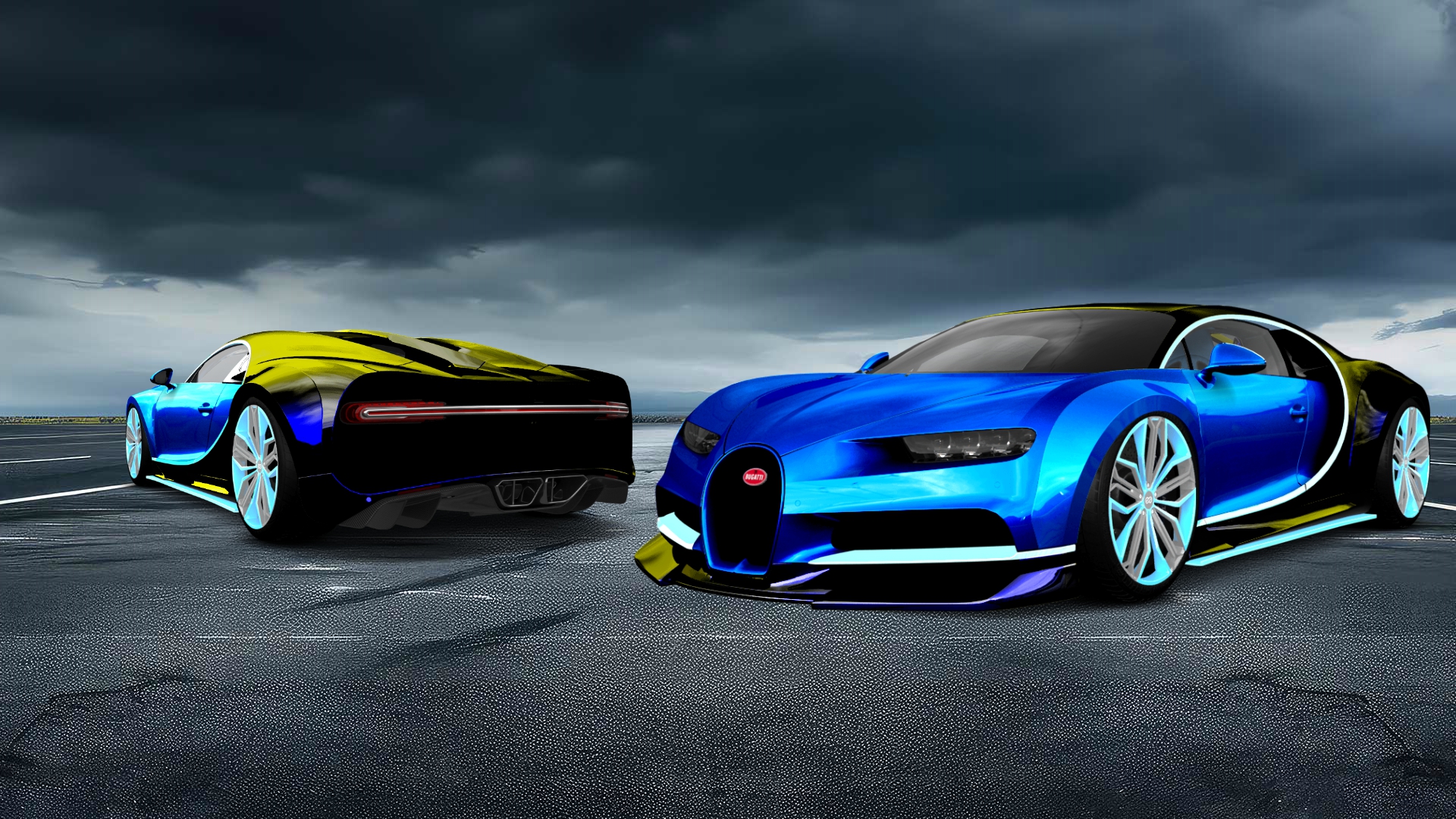 Bugatti Chiron 2 Door Coupe 2016 이미지