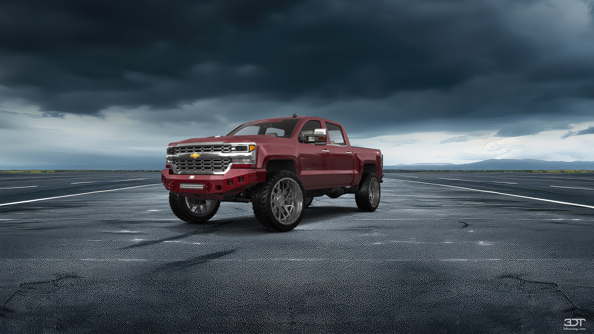 Chevrolet Silverado 1500 4 Door pickup truck 2016 tuning