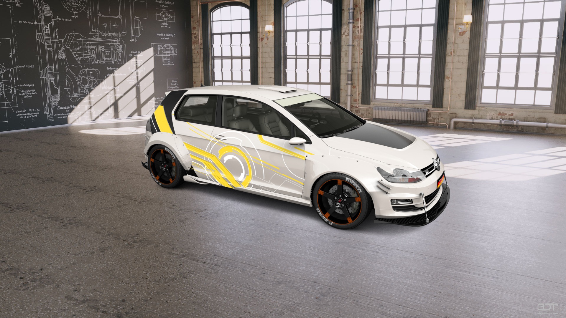 Volkswagen Golf 7 3 Door Hatchback 2013