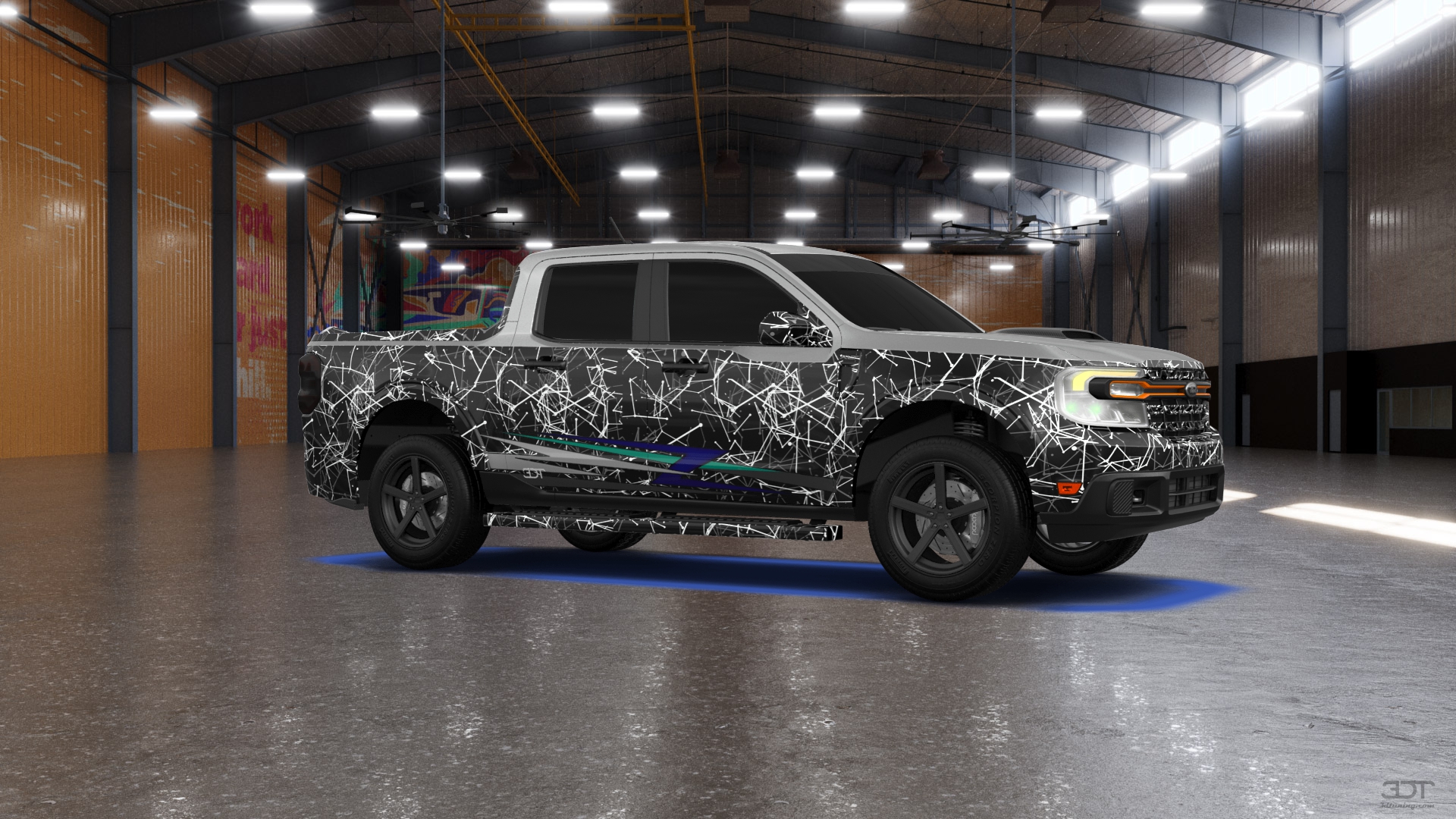 Ford Maverick 4 Door pickup truck 2022 tuning