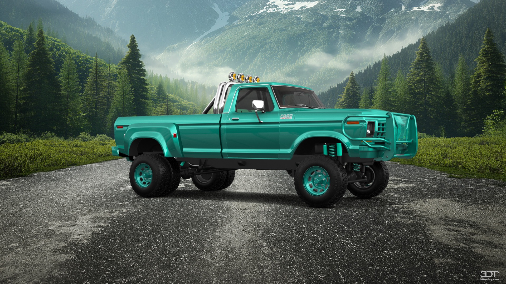Ford F-350 Dually Regular Cab 2 Door pickup truck 1978