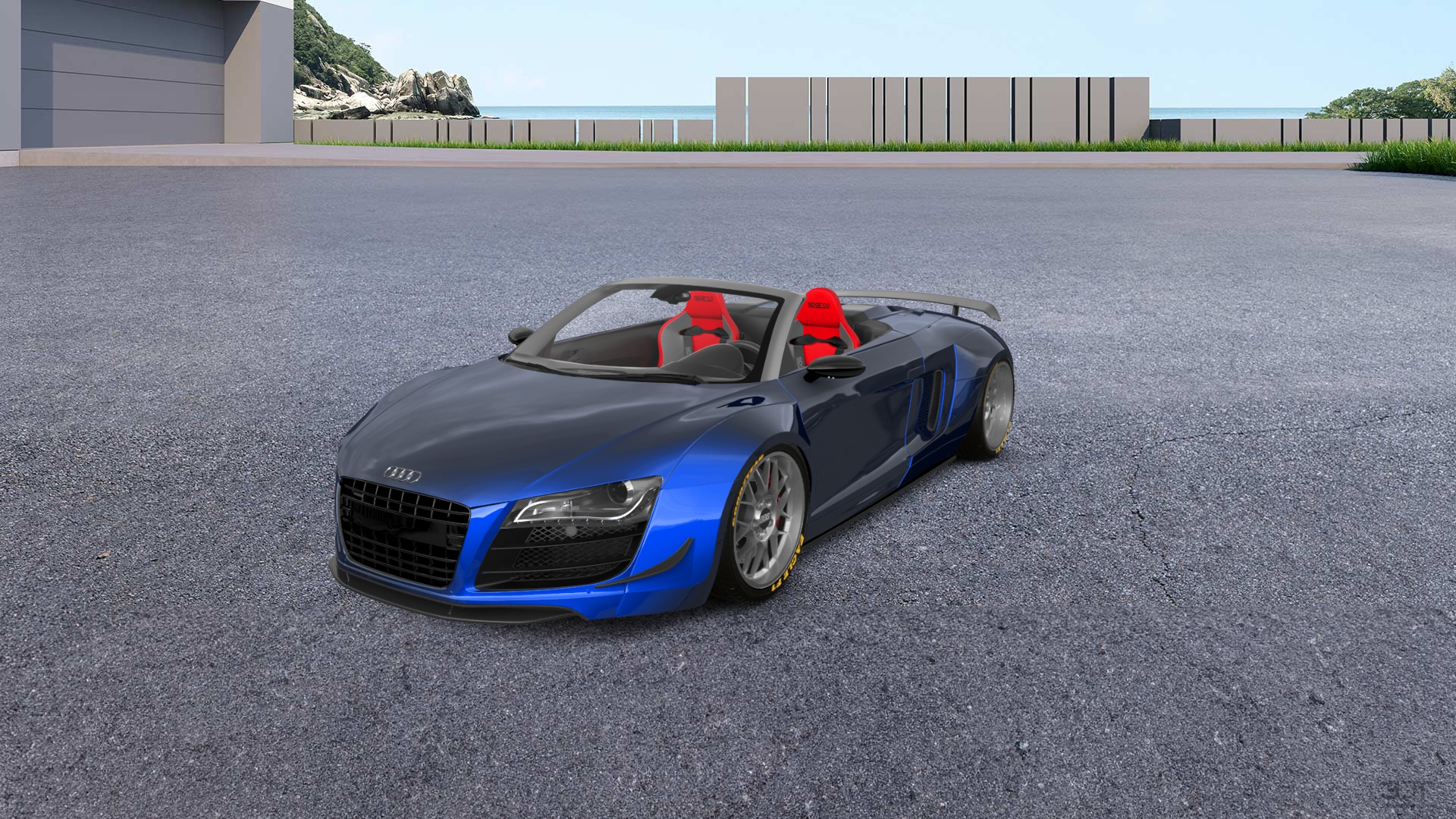 Audi R8 Spyder 2 Door Convertible 2008