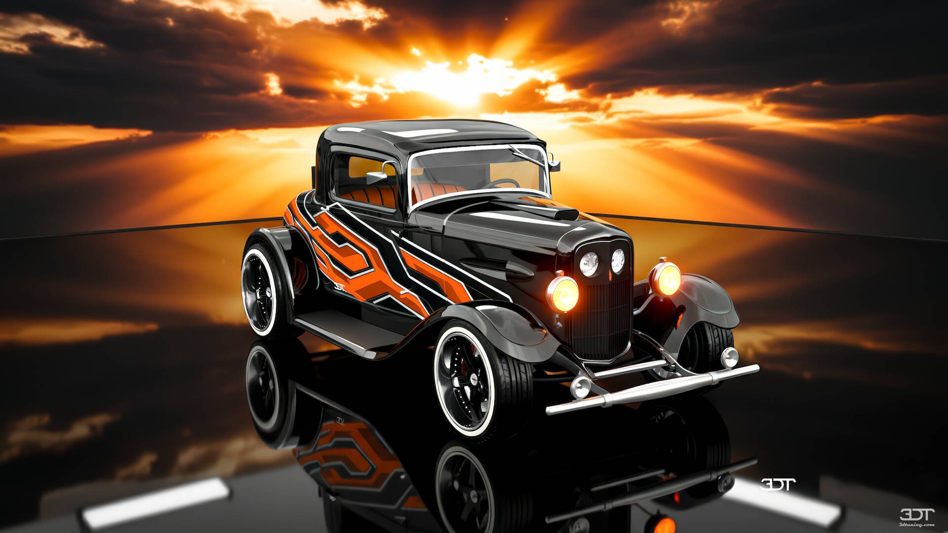 Ford Model B Deluxe 2 Door Coupe 1932 tuning