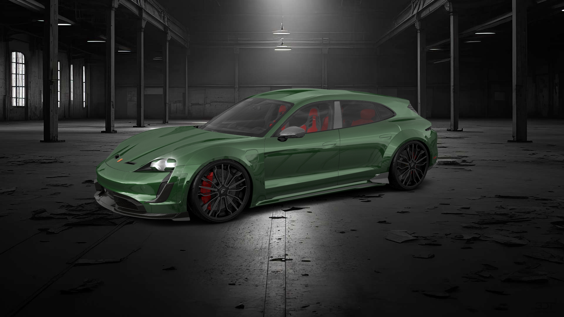 Porsche Taycan Sport Turismo Shooting Brake 2019 tuning