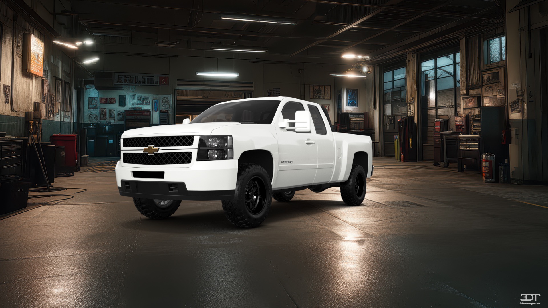 Chevrolet Silverado 2500 HD Extended Cab Pickup Truck 2007 tuning