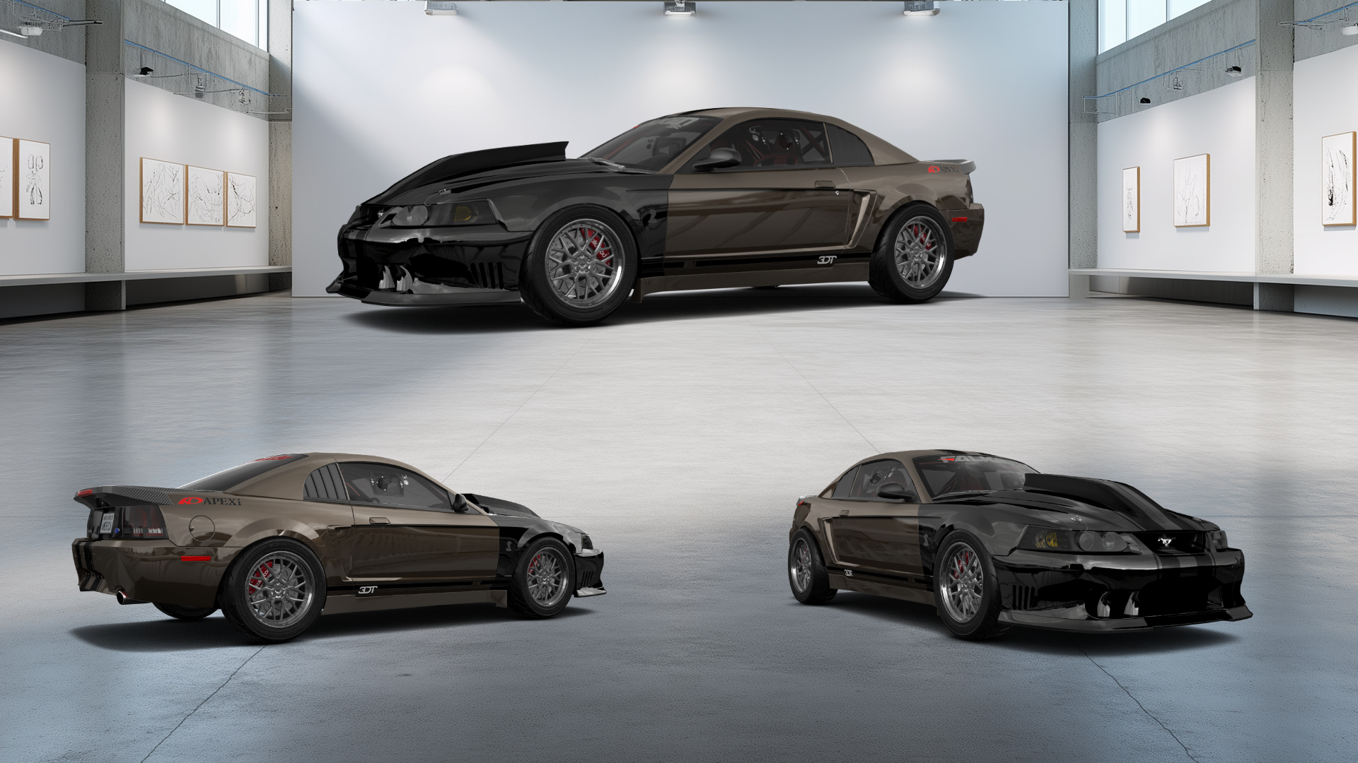 Ford Mustang 2 Door Coupe 2000 tuning
