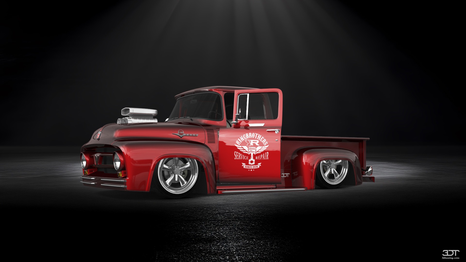 Ford F-100 2 Door truck 1956