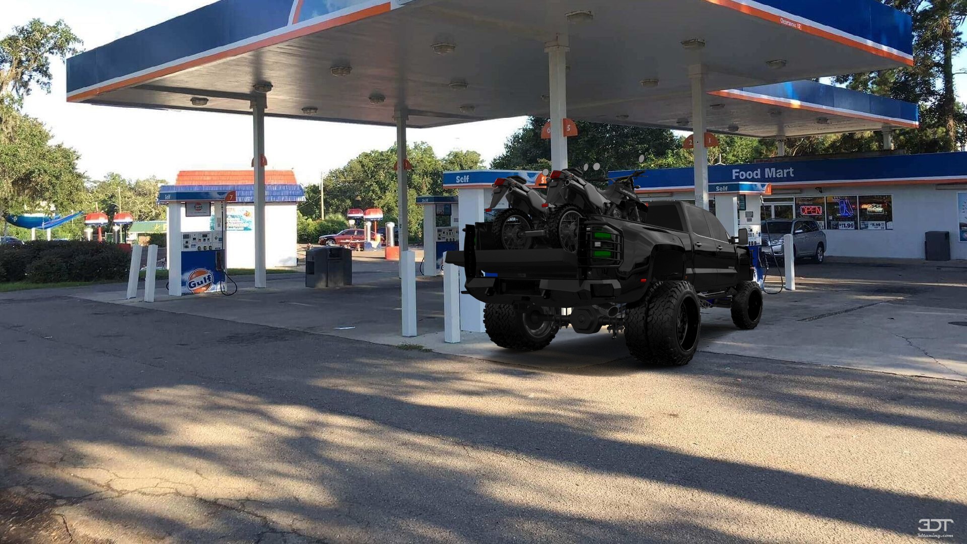 GMC Sierra 3500 HD Crew Cab 4 Door pickup truck 2015 tuning