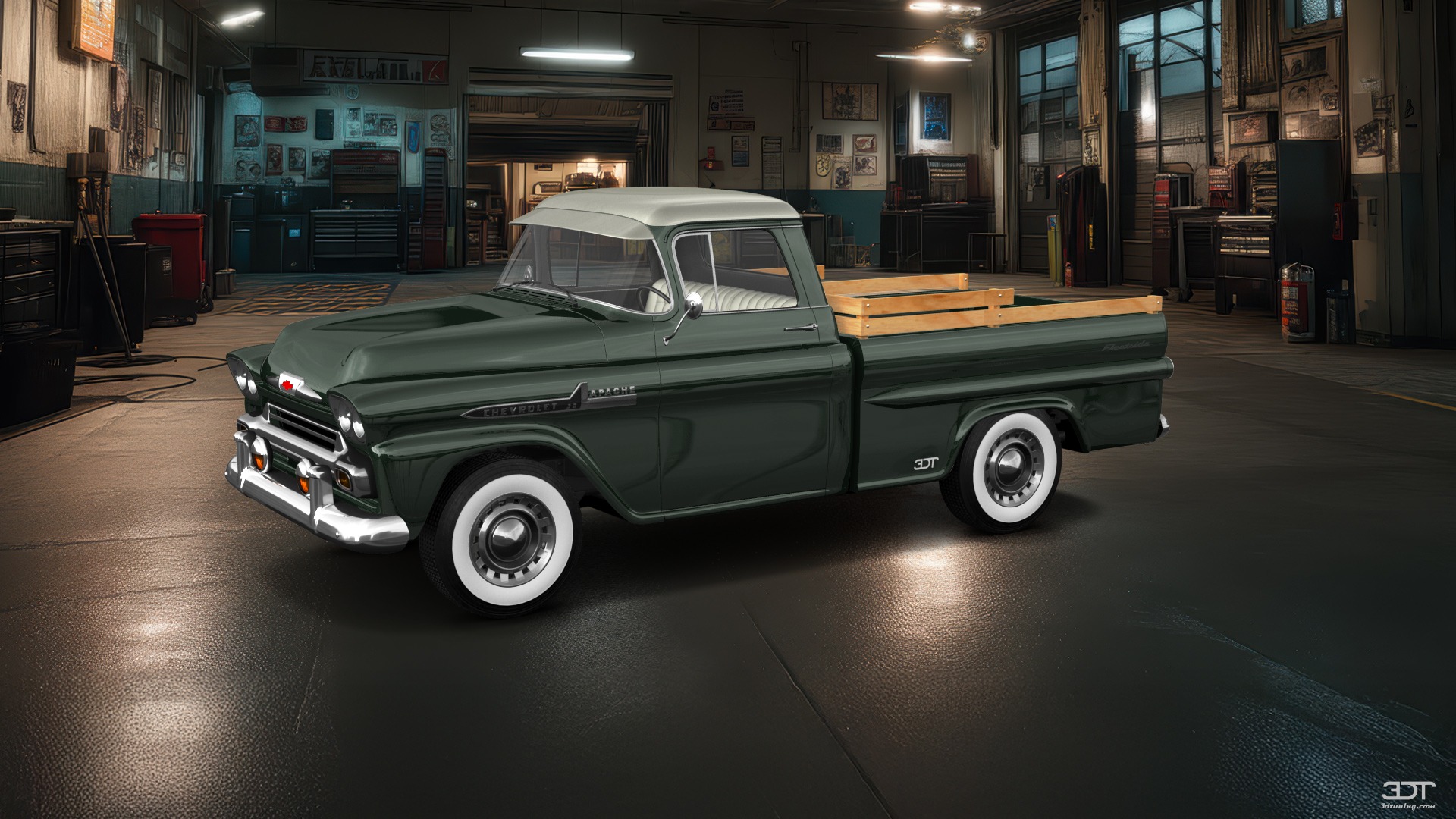 Chevrolet Apache 2 Door pickup truck 1958 tuning