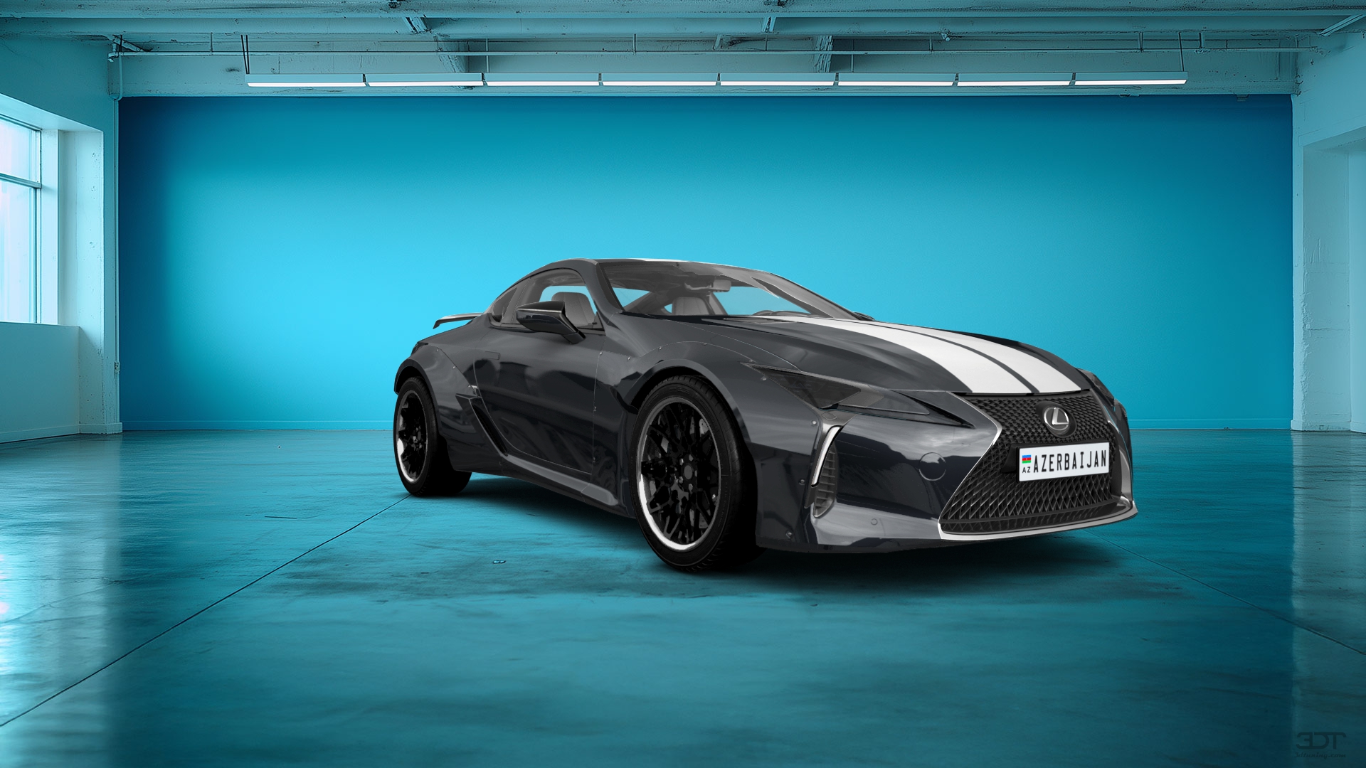 Lexus LC500 2 door fastback coupe 2017 tuning