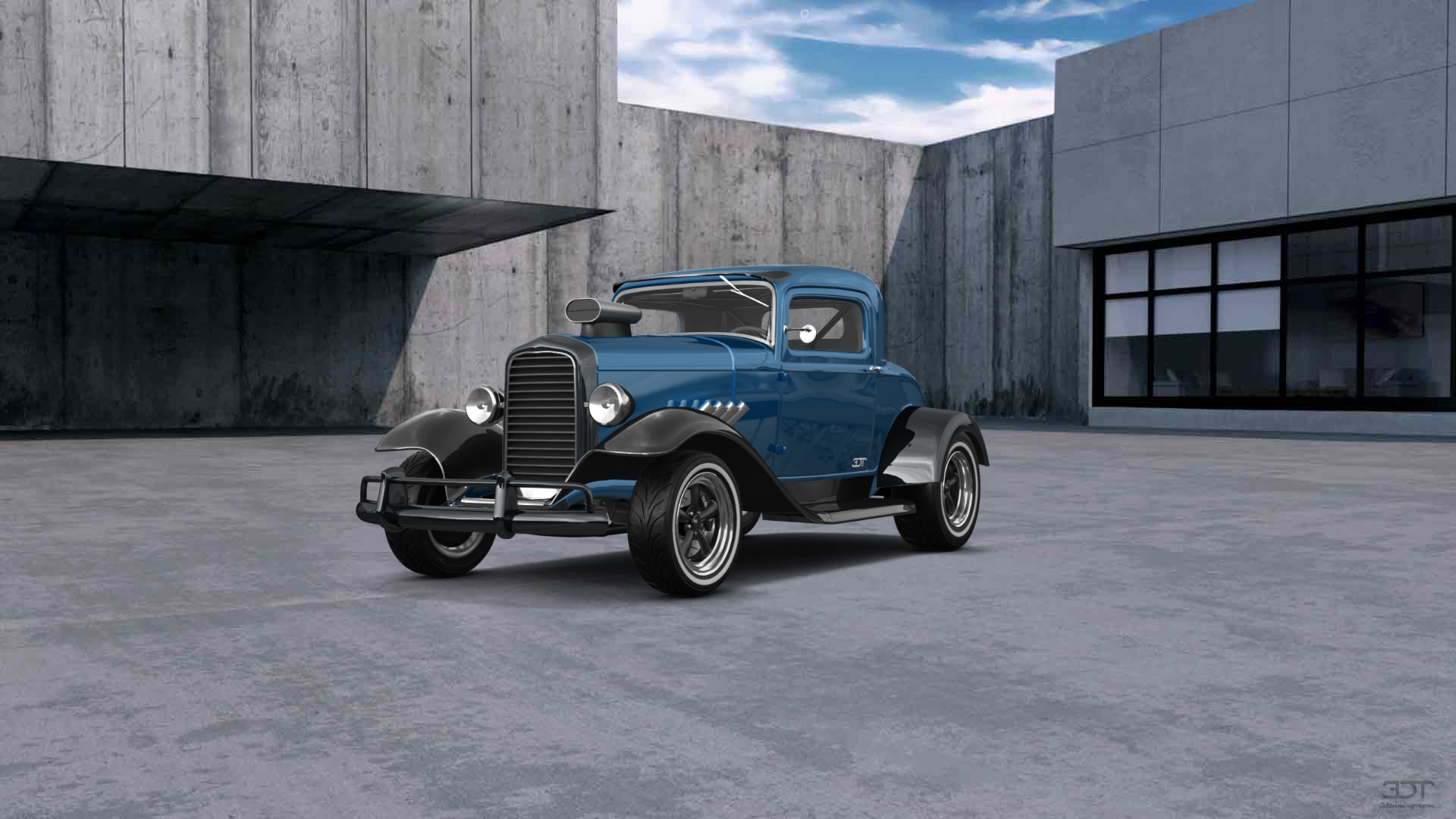 Ford Model B Deluxe 2 Door Coupe 1932
