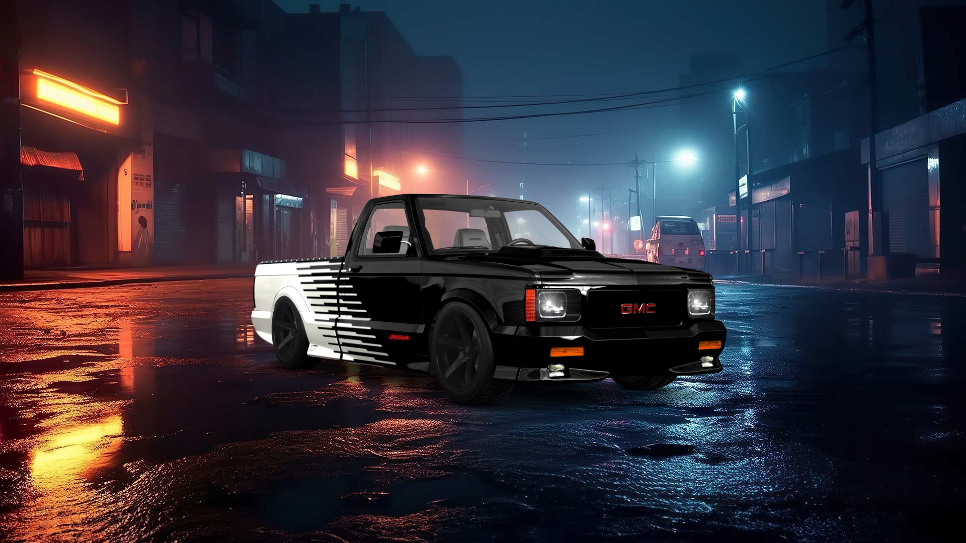 GMC Syclone 2 Door pickup truck 1991 tuning