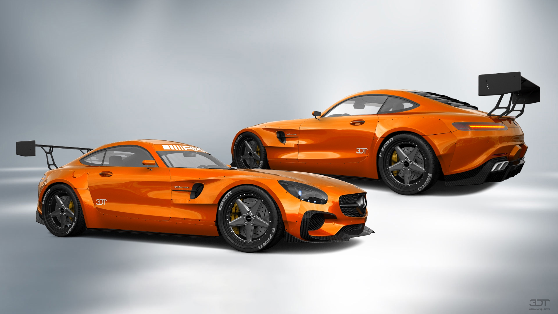 Mercedes AMG GT 2 door fastback coupe 2016 tuning