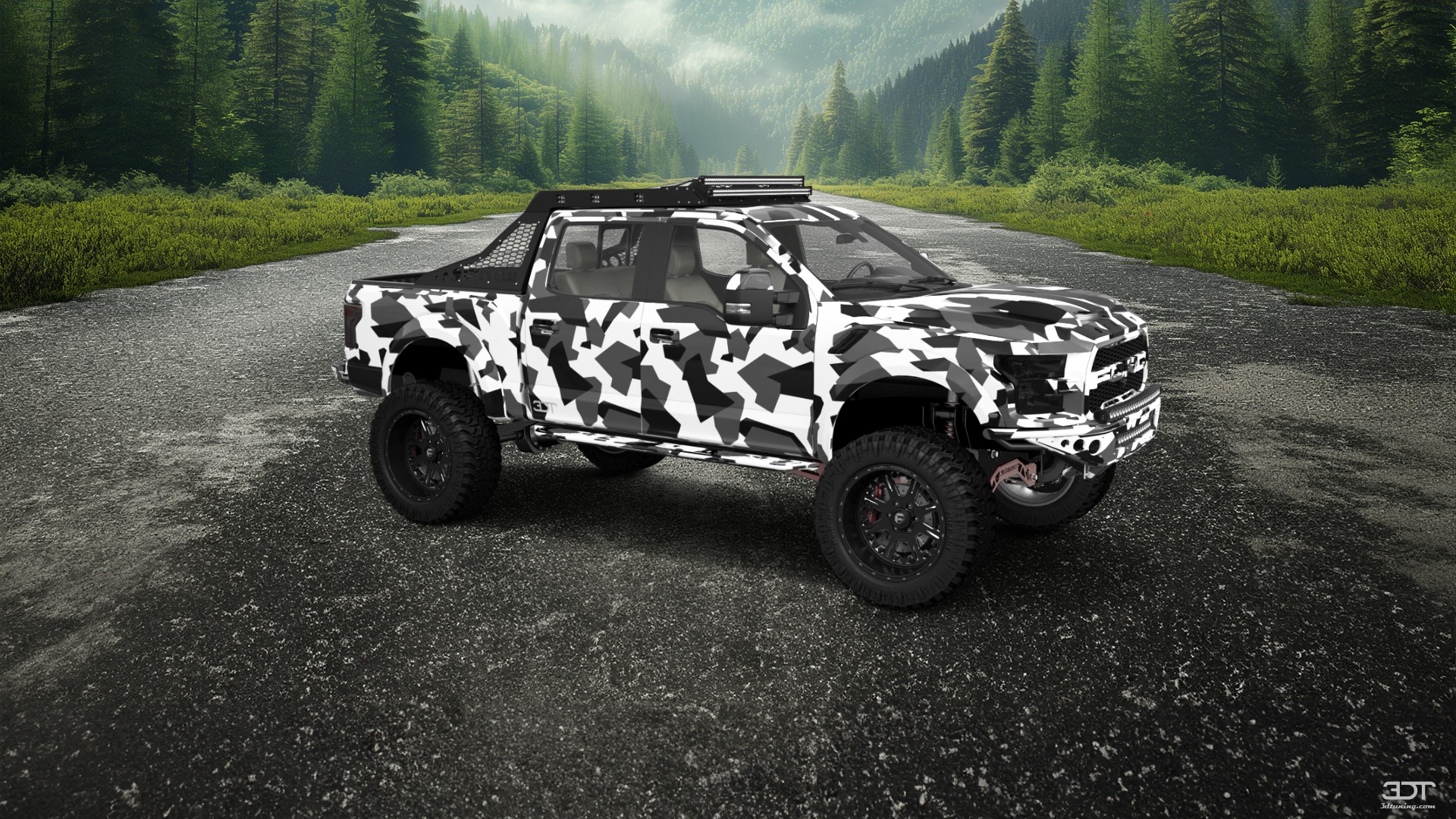 Ford F-150 Raptor 4 Door pickup truck 2017