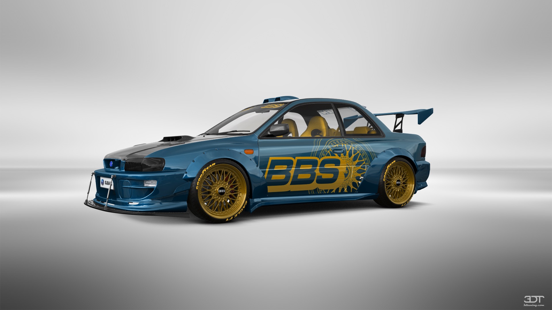 Subaru Impreza WRX STI 22B 2 Door Coupe 2000 tuning