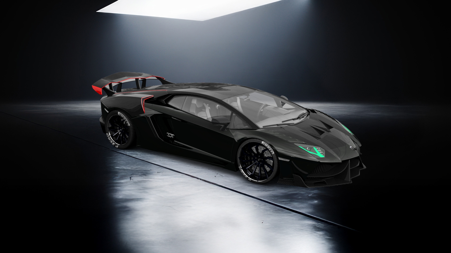 Lamborghini Aventador 2 Door Coupe 2012 tuning