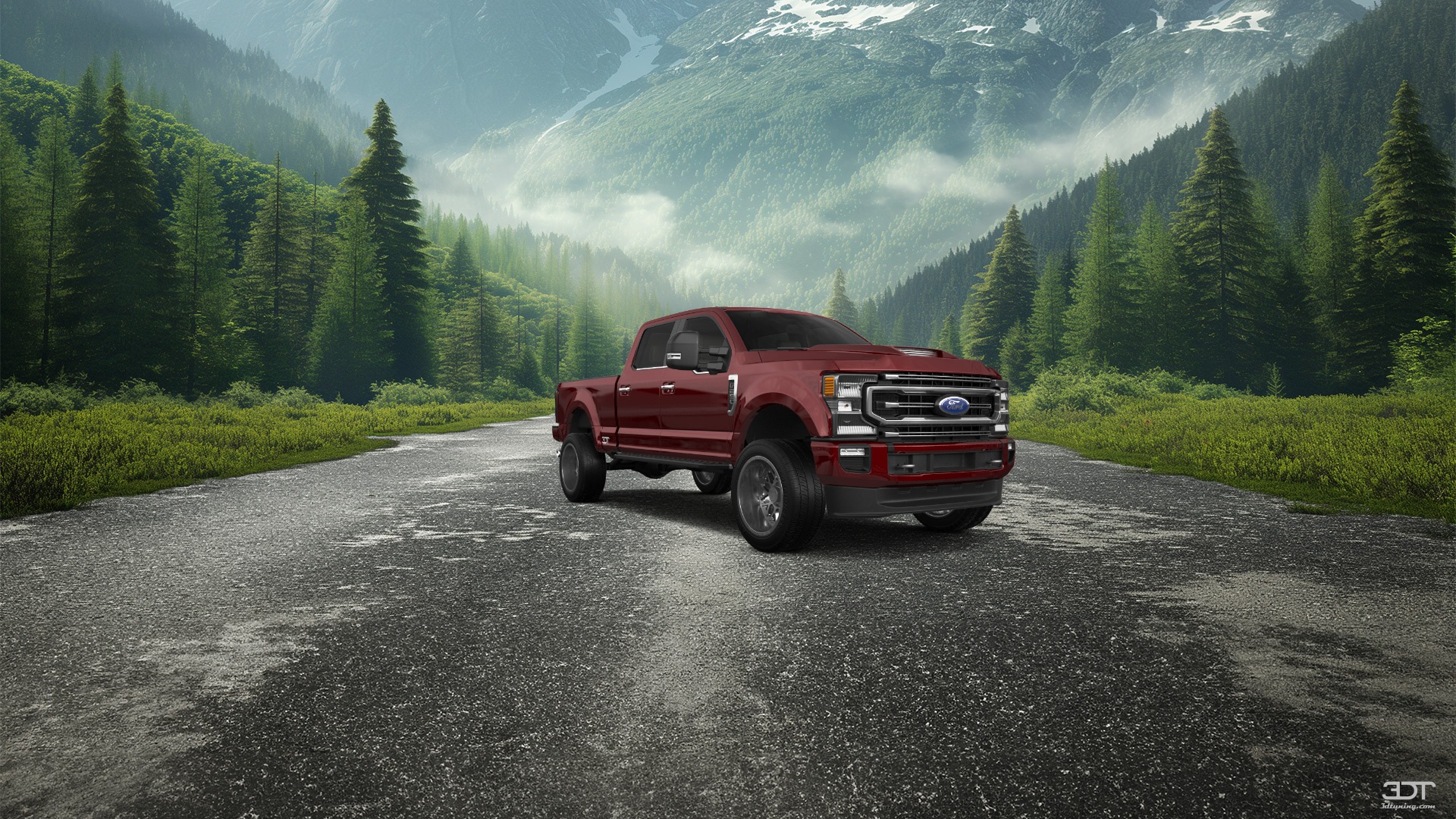 Ford F-250 4 Door pickup truck 2021