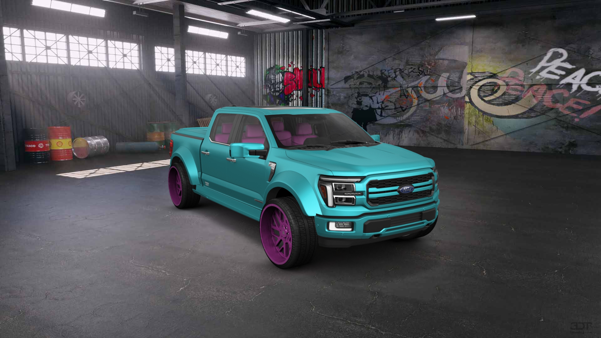 Ford F-150 SuperCrew 4 Door pickup truck 2024 tuning