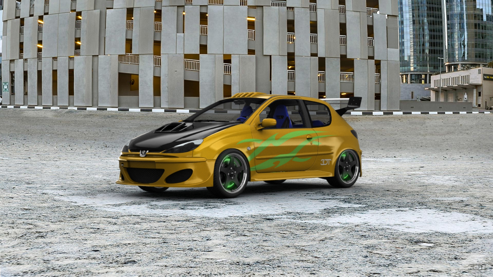 Peugeot 206 3 Door Hatchback 1998 tuning