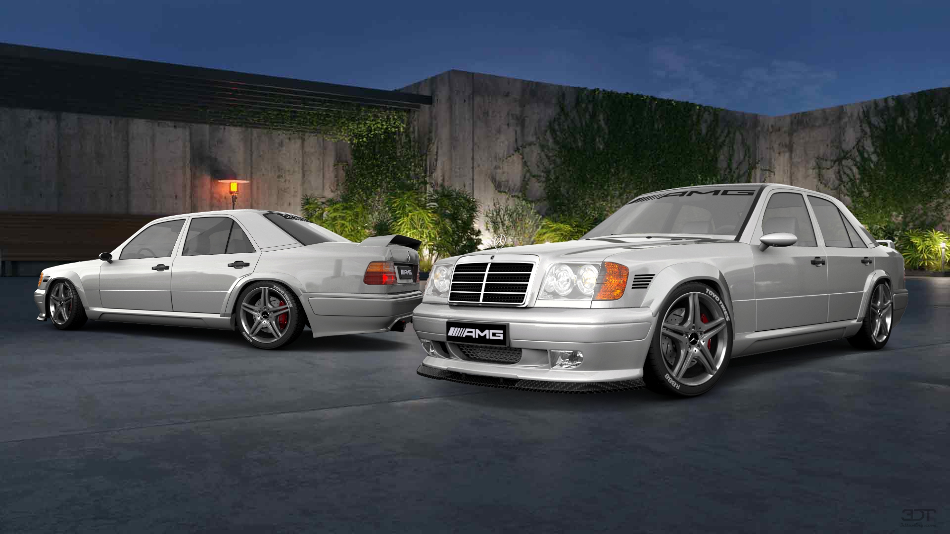 Mercedes E-Class Sedan 1984 tuning