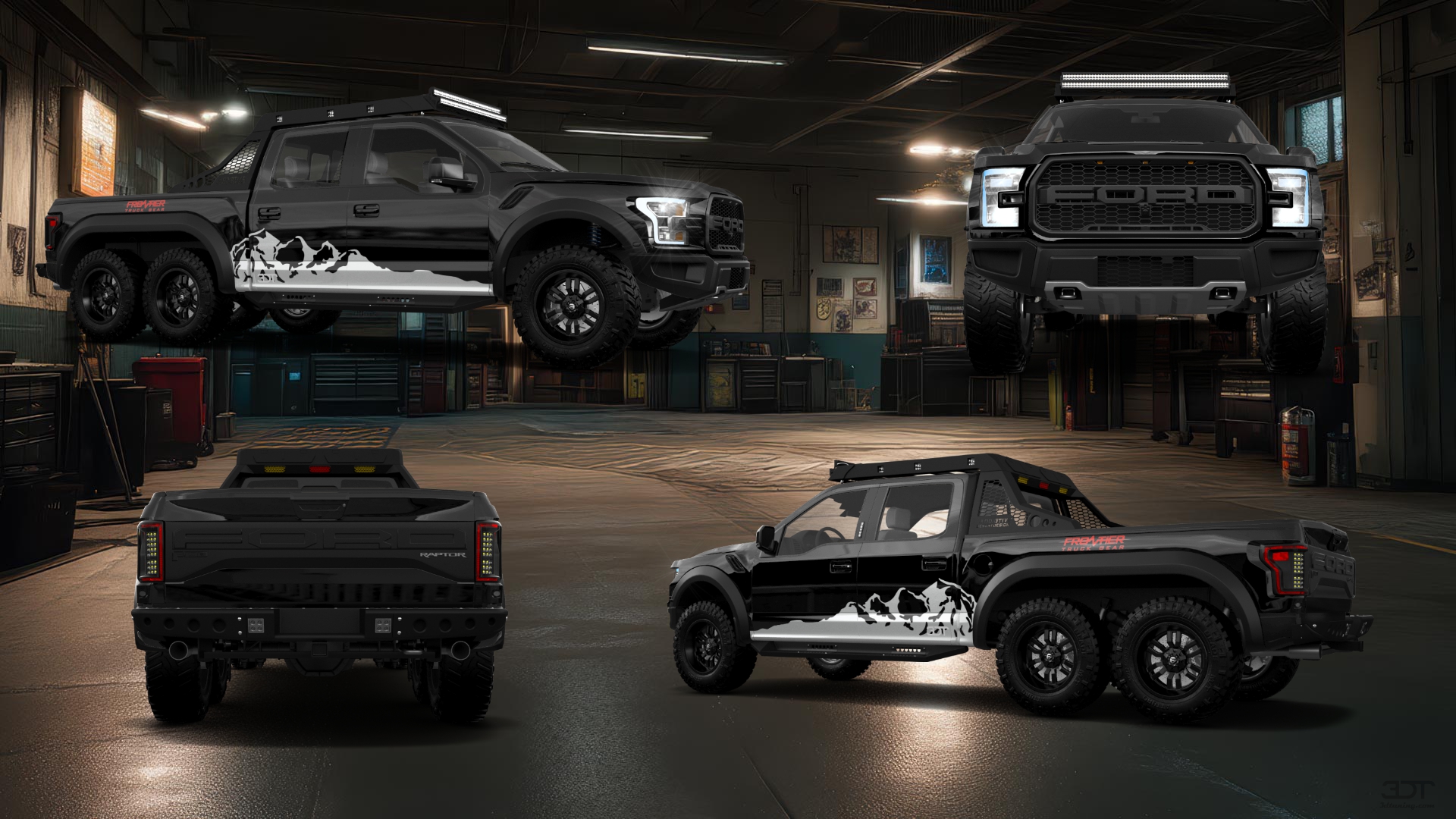 Ford Hennessey VelociRaptor 6x6 Truck 2017 tuning