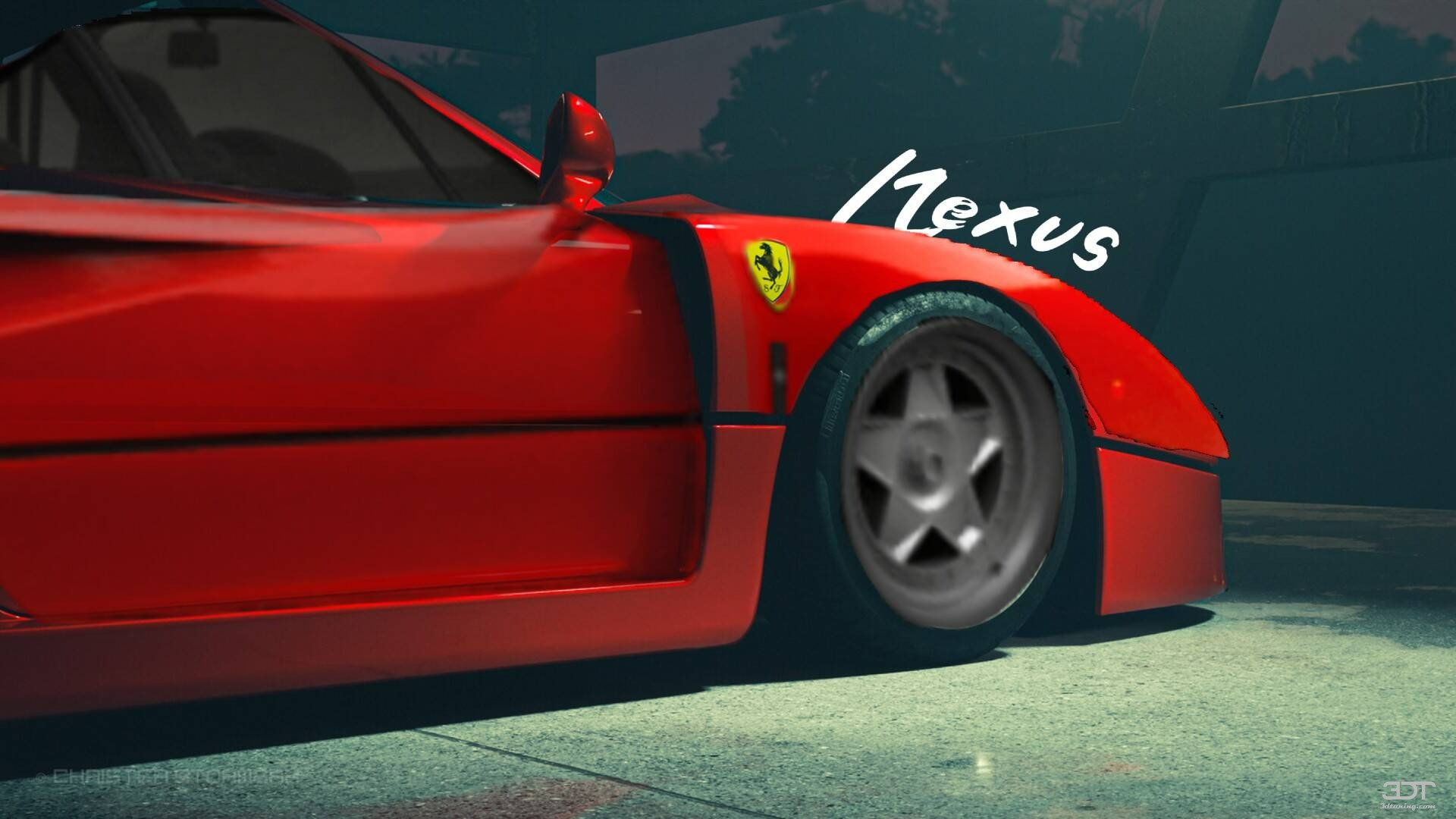 Tuning Ferrari F40 Coupe 1987