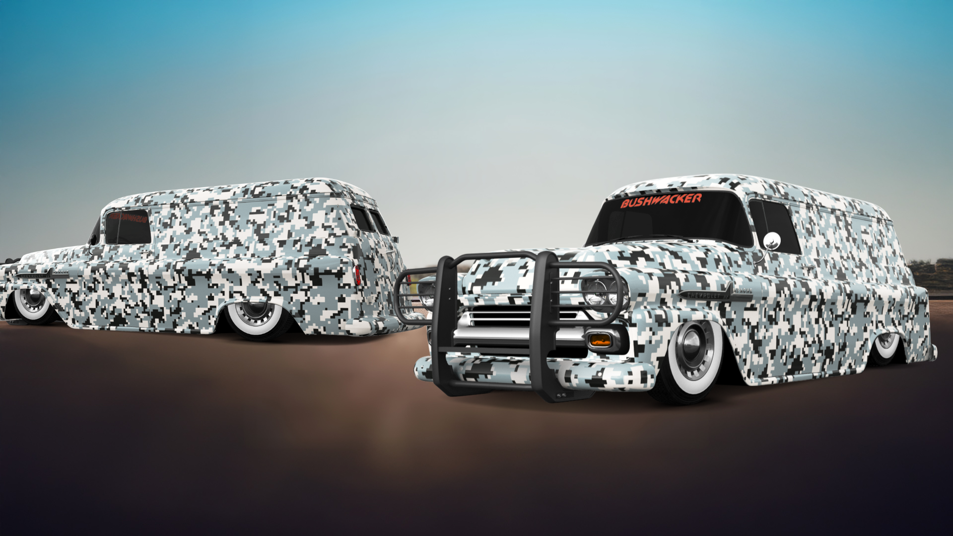 Chevrolet Apache 2 Door pickup truck 1958 tuning