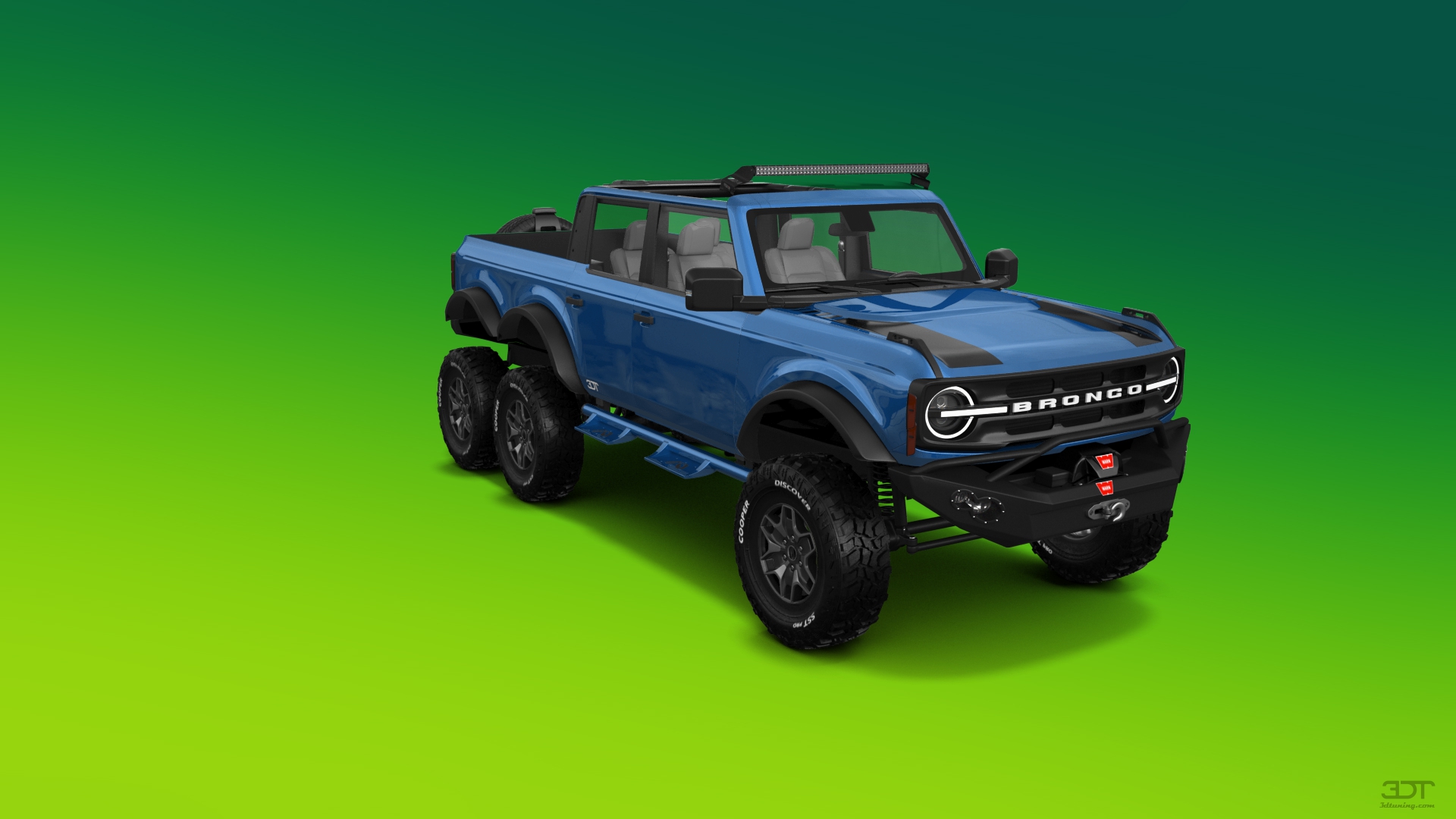 Ford Bronco 6X6 4 Door pickup truck 2021