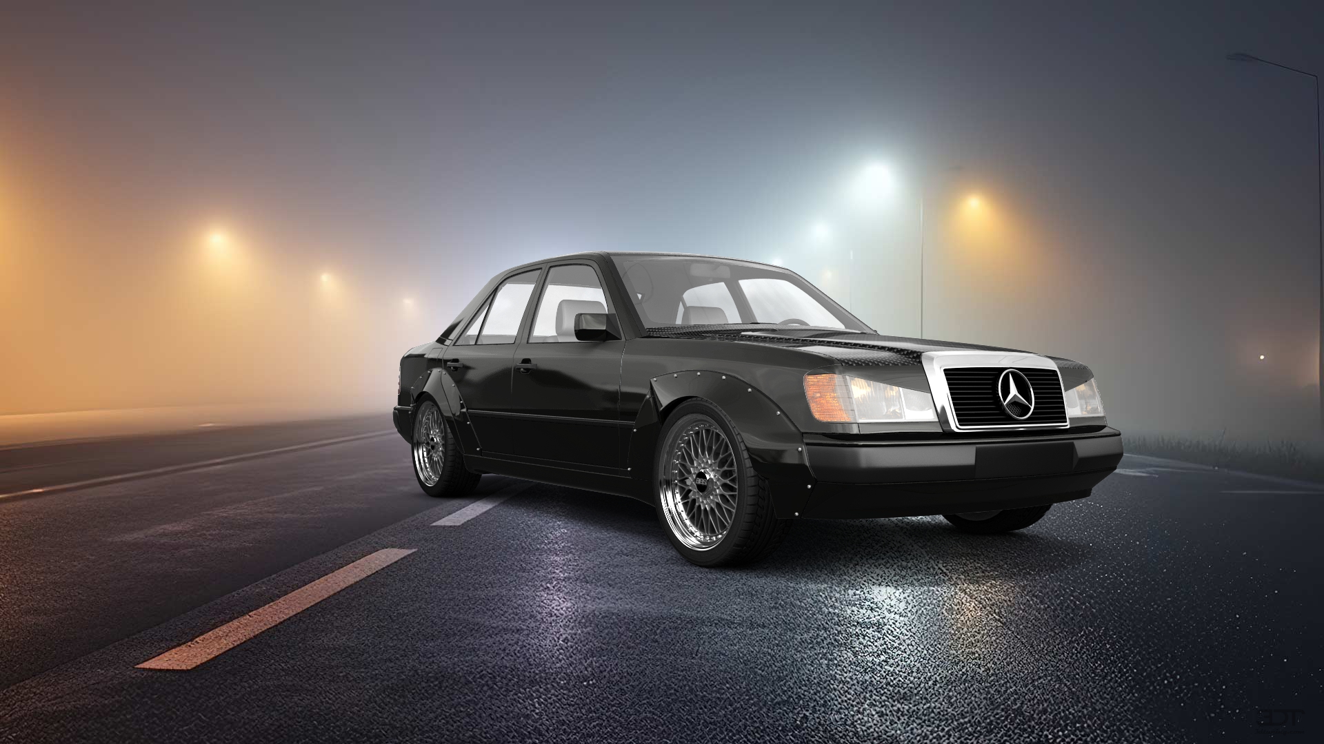 Mercedes E-Class Sedan 1984 tuning