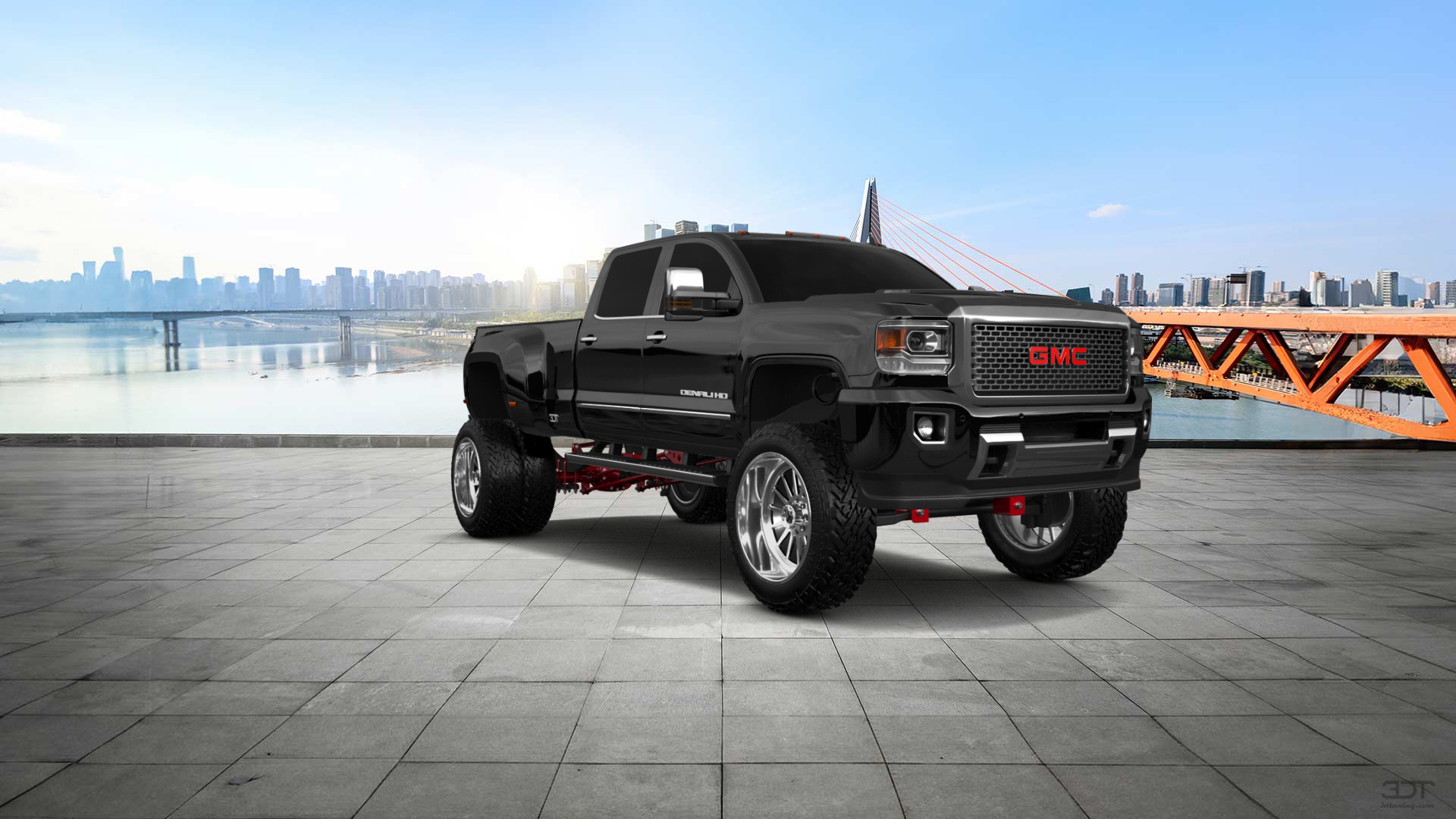 GMC Sierra 3500 HD Crew Cab 4 Door pickup truck 2015 tuning
