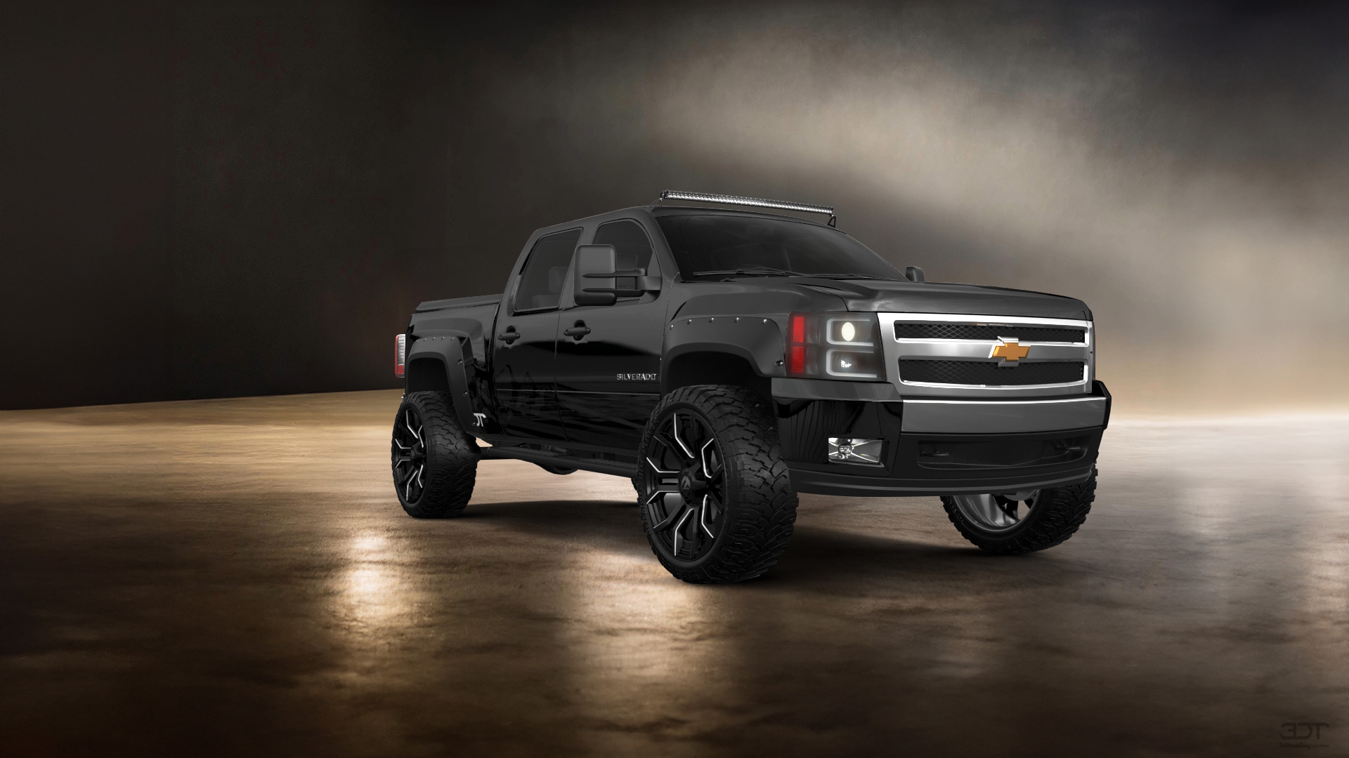 Chevrolet Silverado 1500 Crew Cab 4 Door pickup truck 2007 tuning